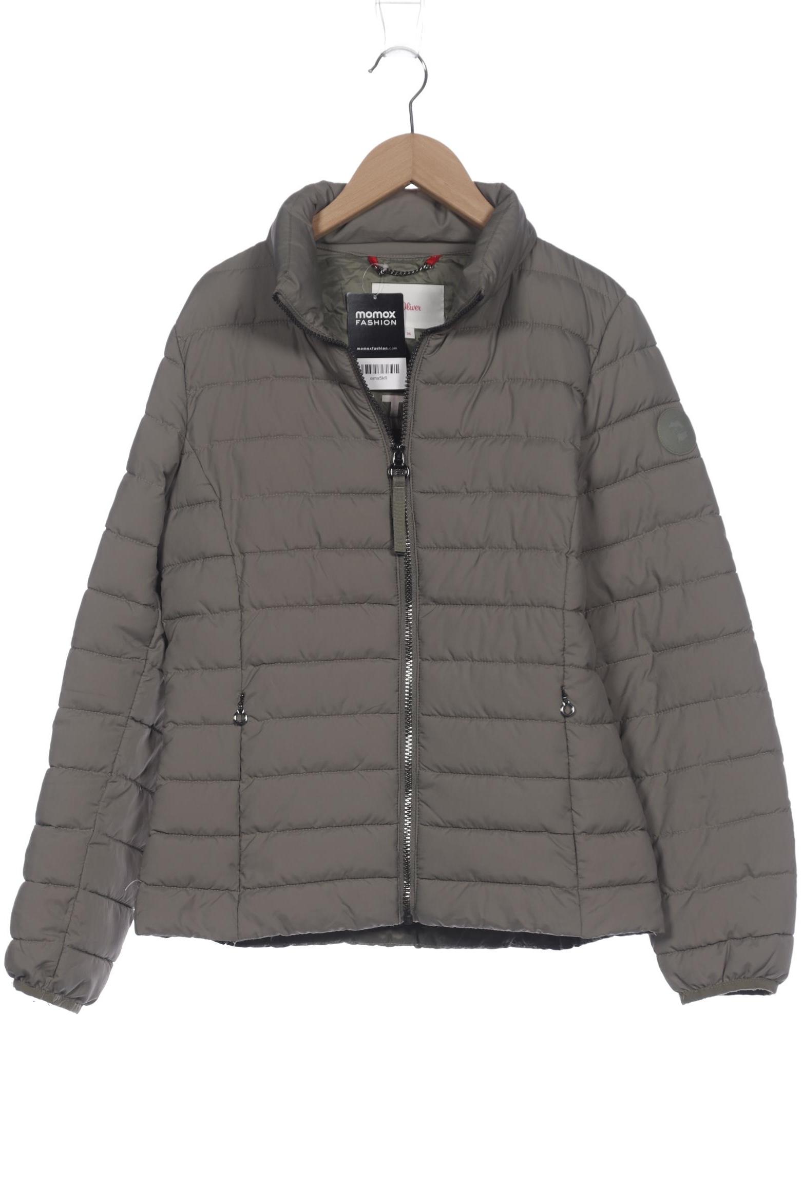 

s.Oliver Damen Jacke, grün, Gr. 36