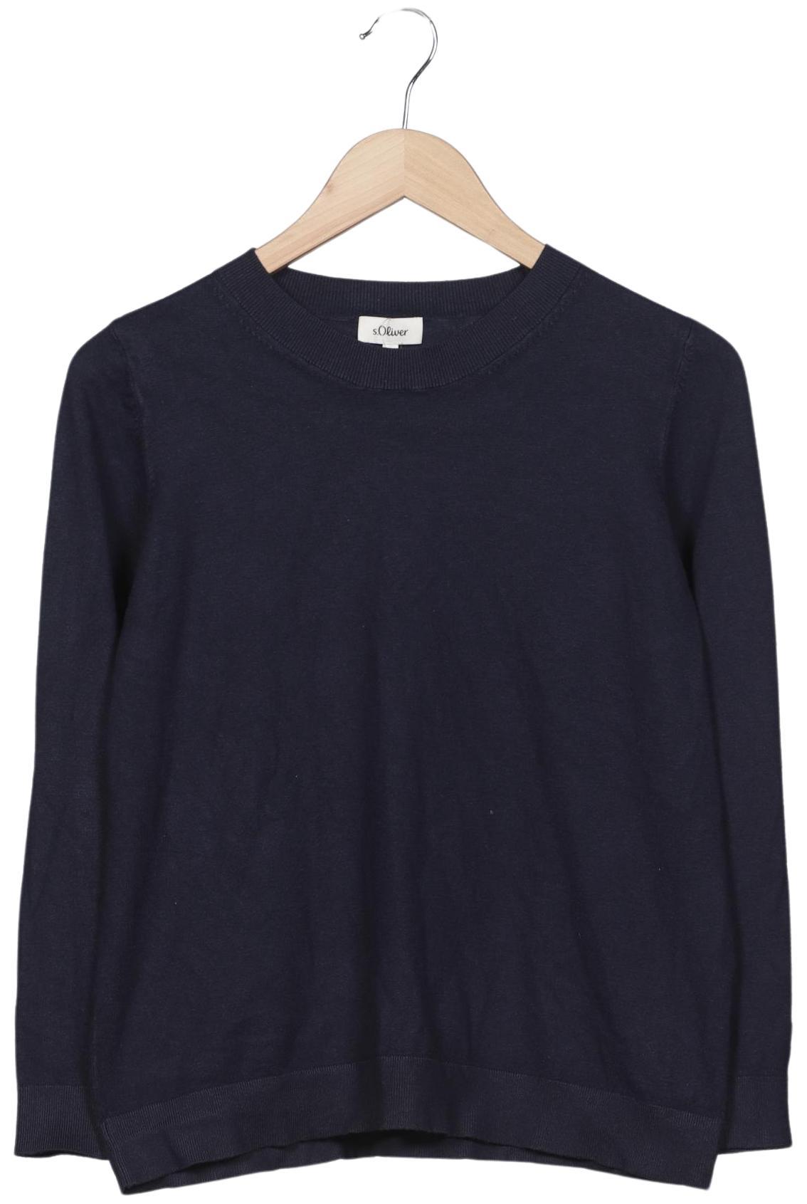 

s.Oliver Damen Pullover, marineblau, Gr. 44