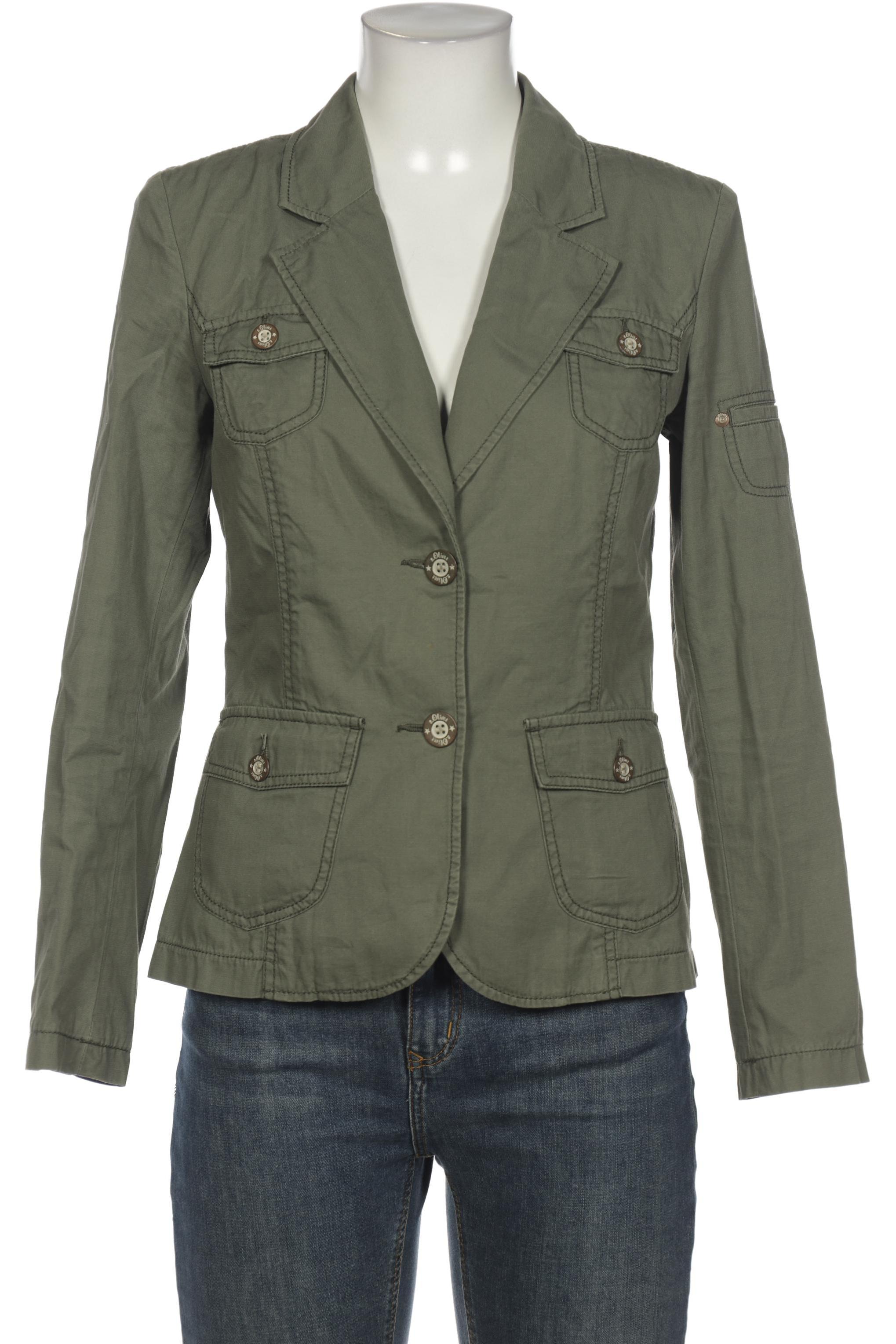 

s.Oliver Damen Blazer, grün