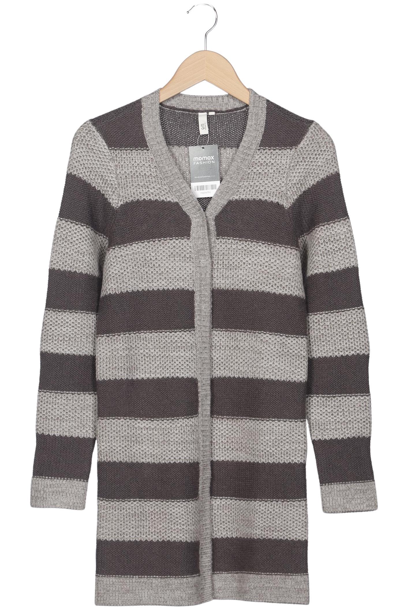 

s.Oliver Damen Strickjacke, grau, Gr. 34