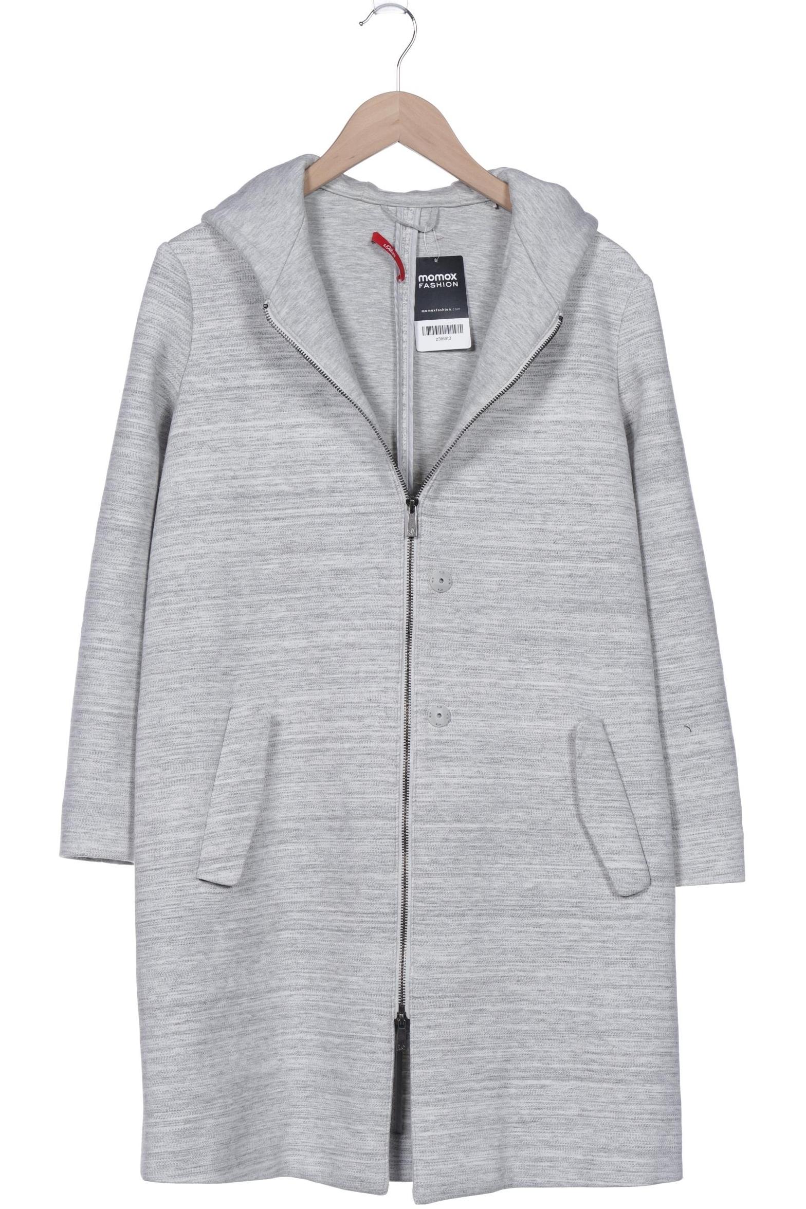 

s.Oliver Damen Mantel, grau, Gr. 36