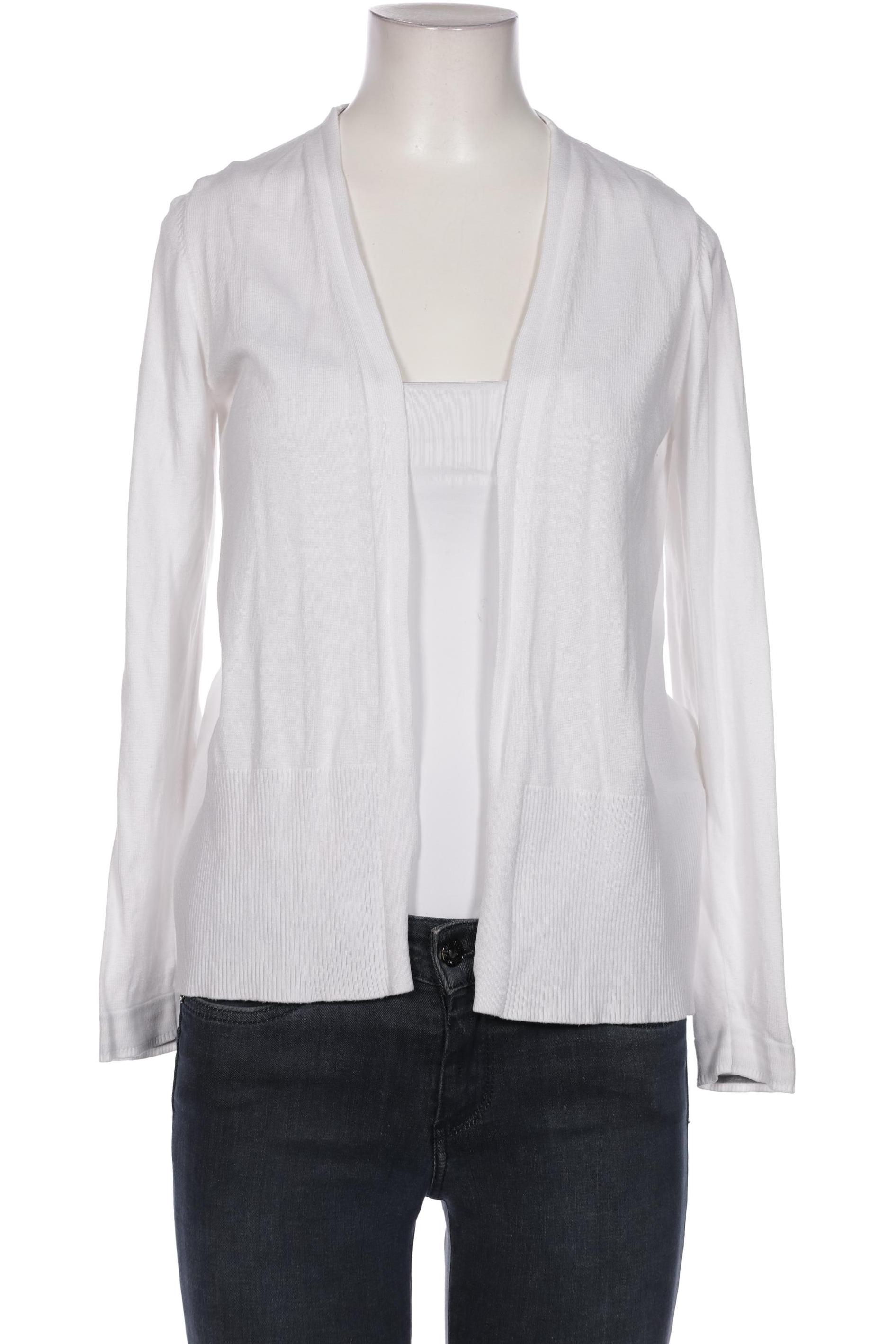 

s.Oliver Damen Strickjacke, weiß, Gr. 34