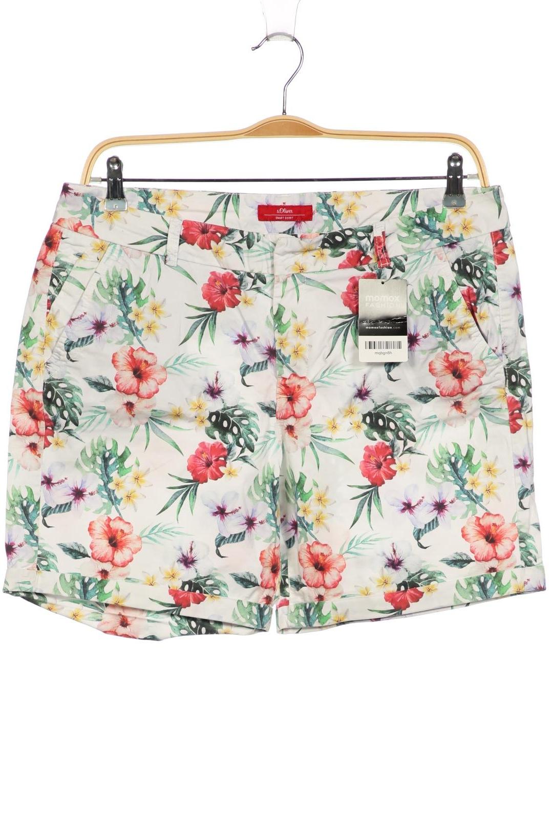 

s.Oliver Damen Shorts, weiß, Gr. 36