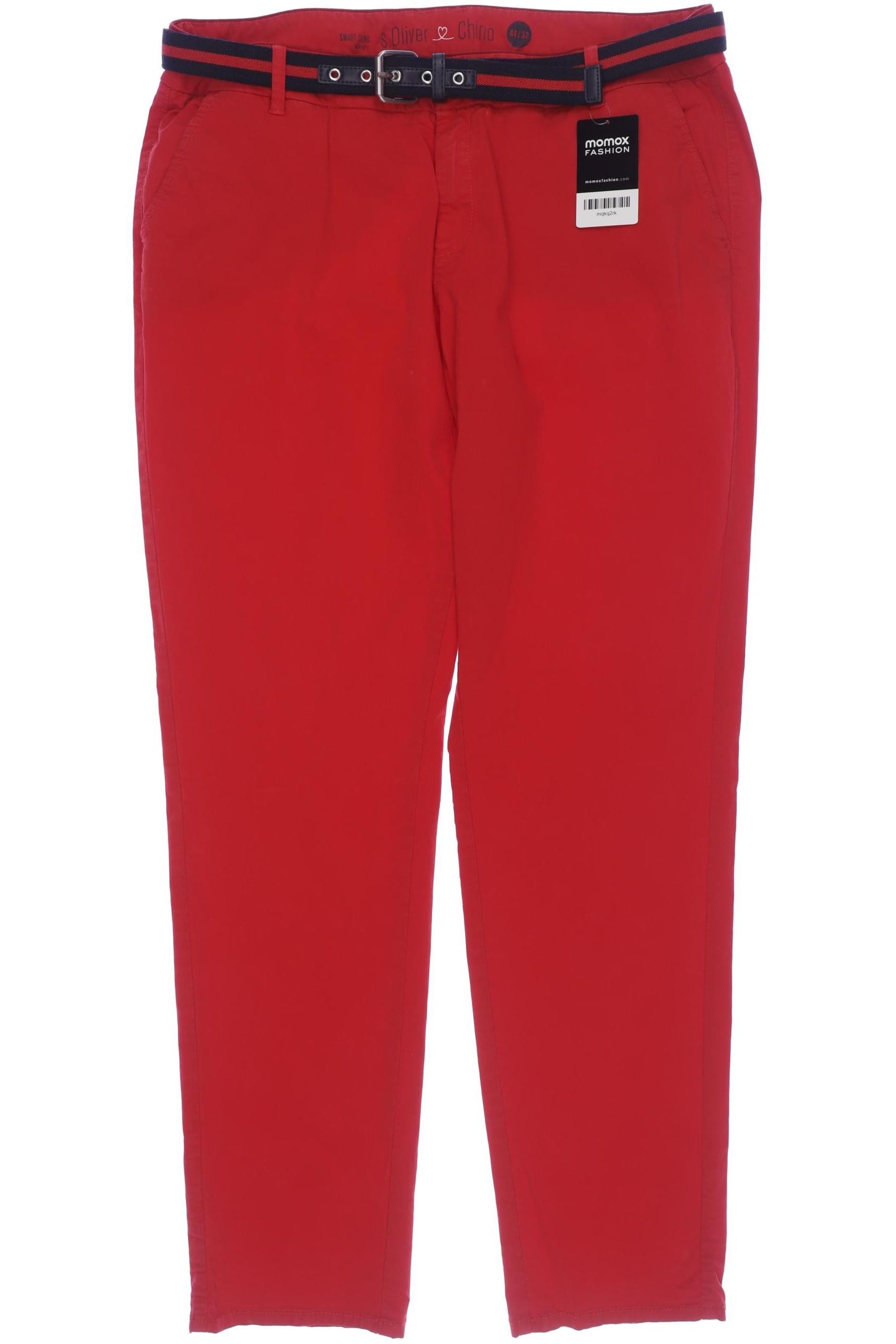 

s.Oliver Damen Stoffhose, rot, Gr. 44