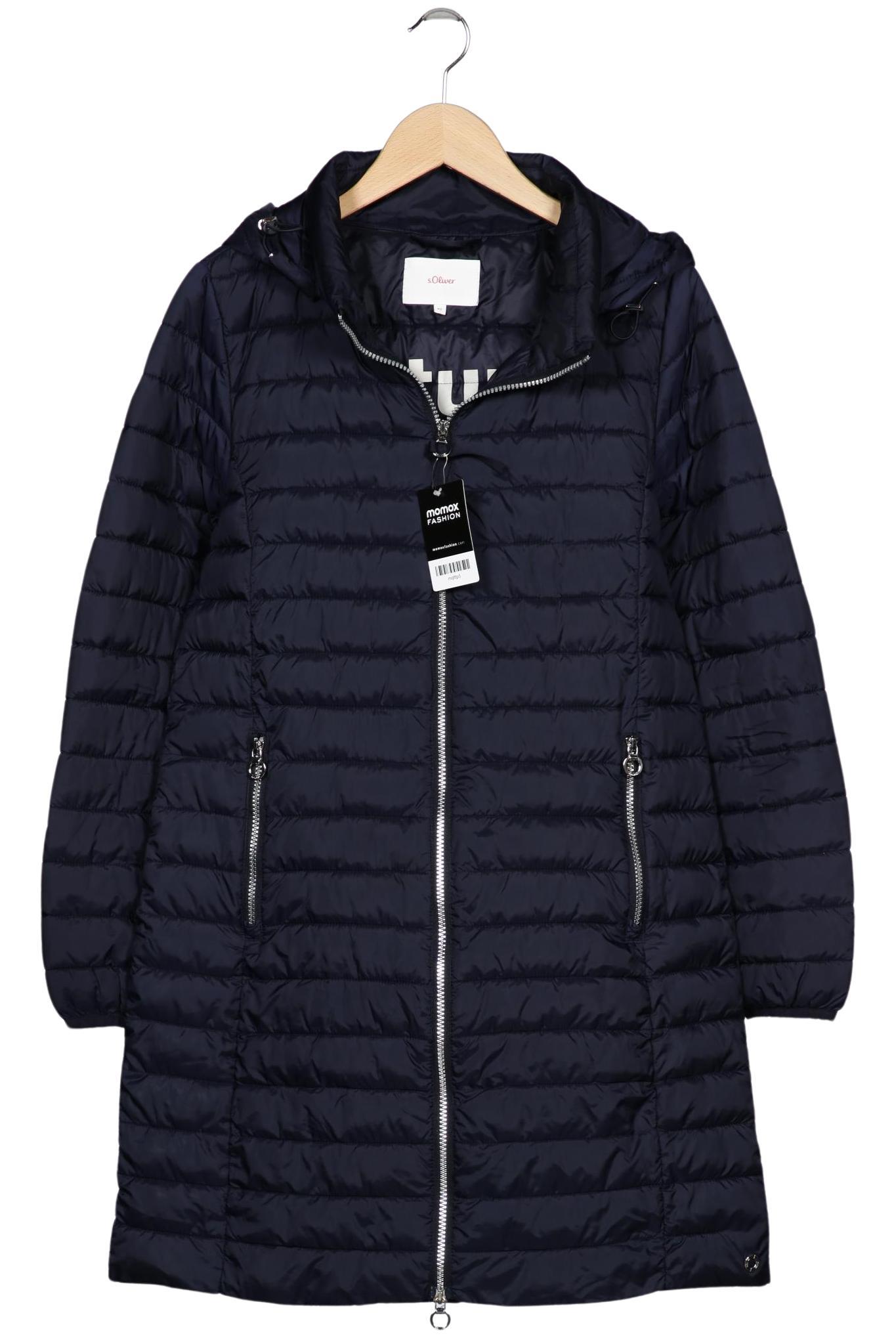 

s.Oliver Damen Mantel, marineblau, Gr. 40