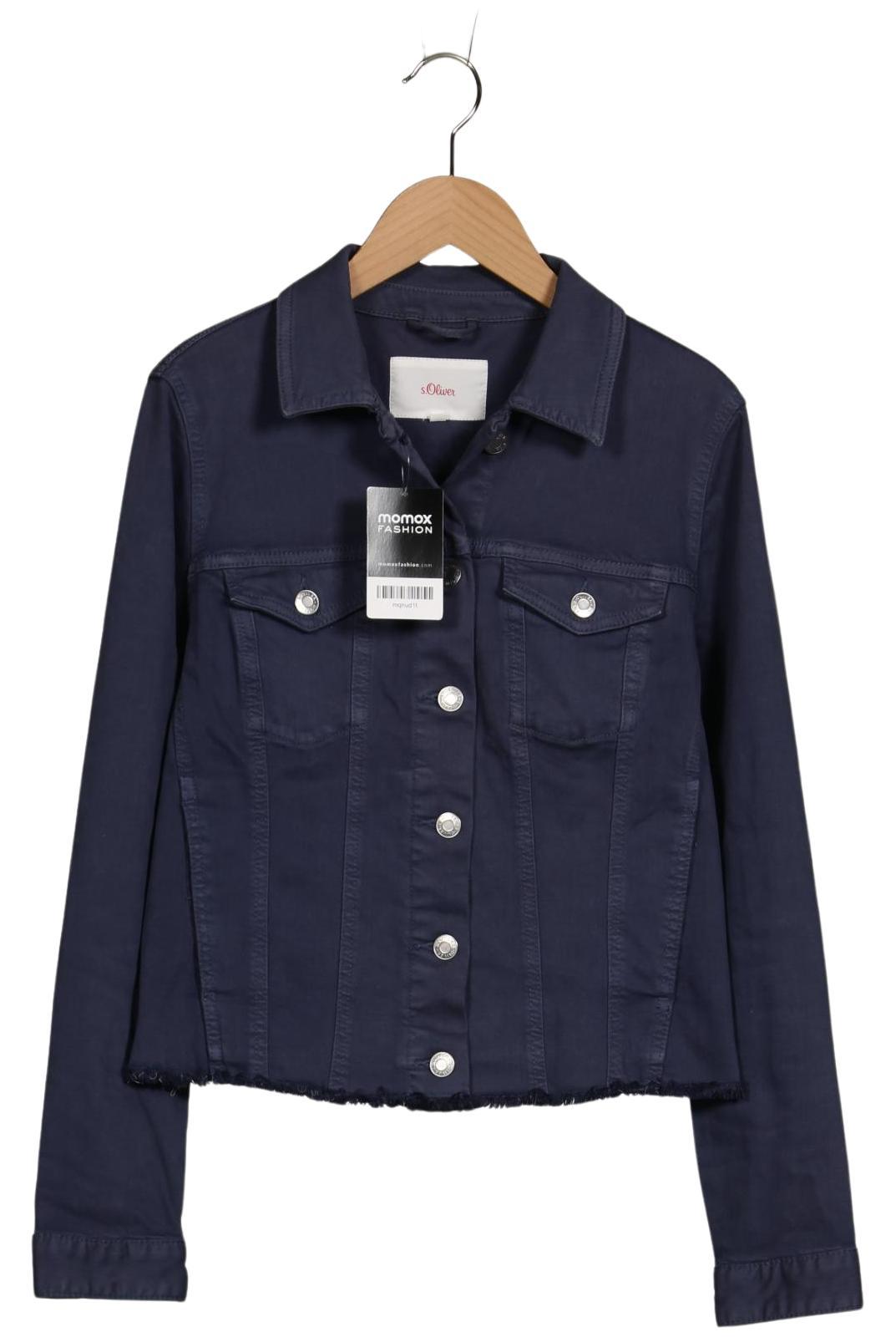 

s.Oliver Damen Jacke, blau, Gr. 38