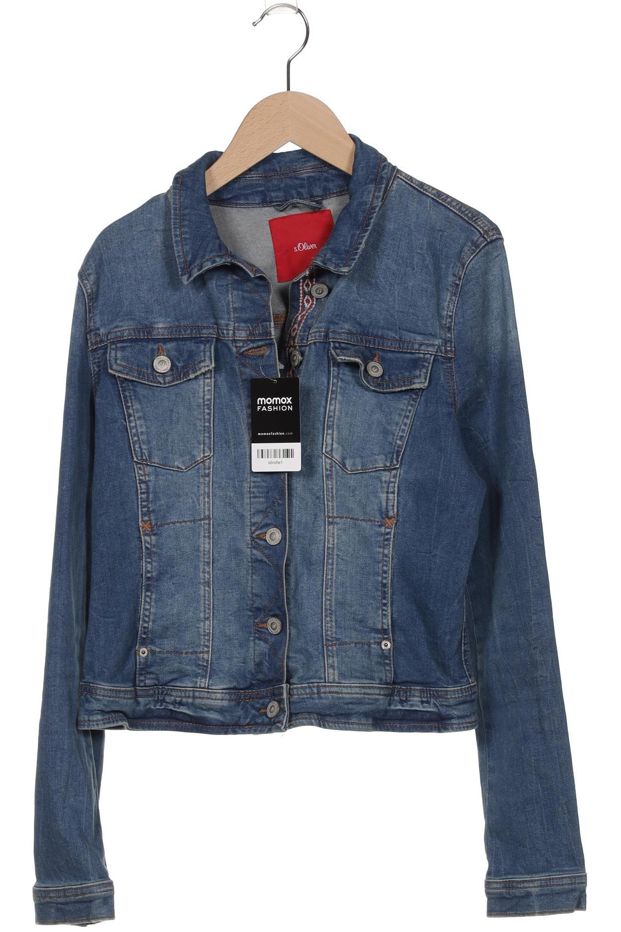 

s.Oliver Damen Jacke, blau, Gr. 36
