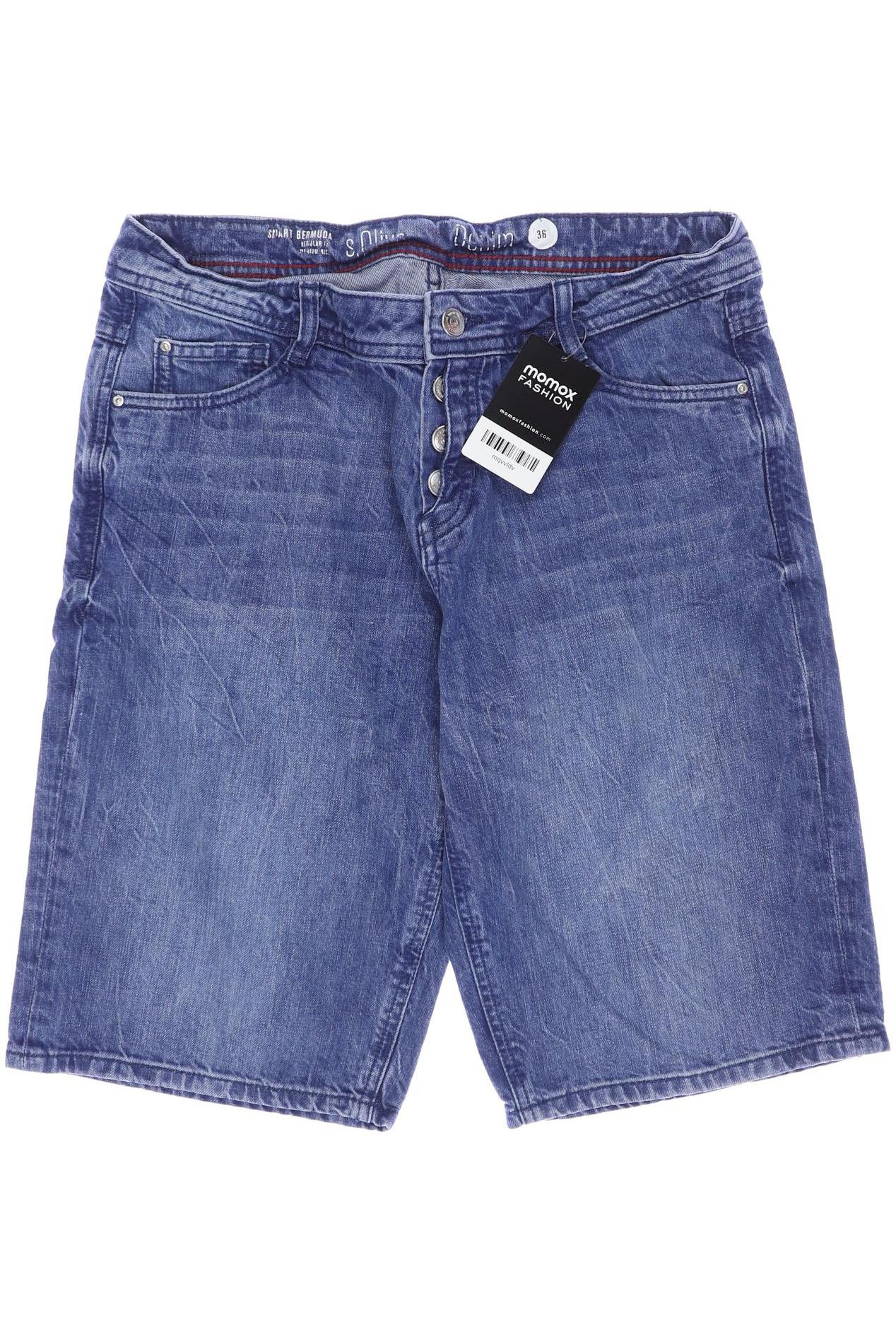 

s.Oliver Damen Shorts, blau