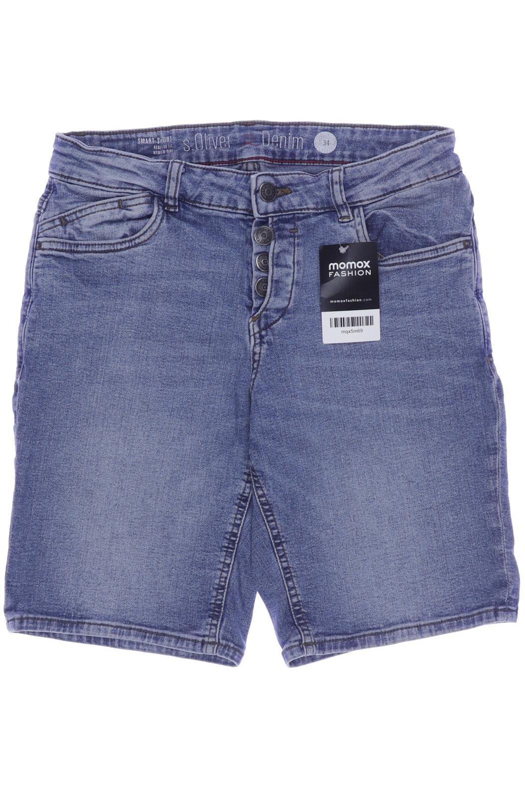 

s.Oliver Damen Shorts, blau, Gr. 34