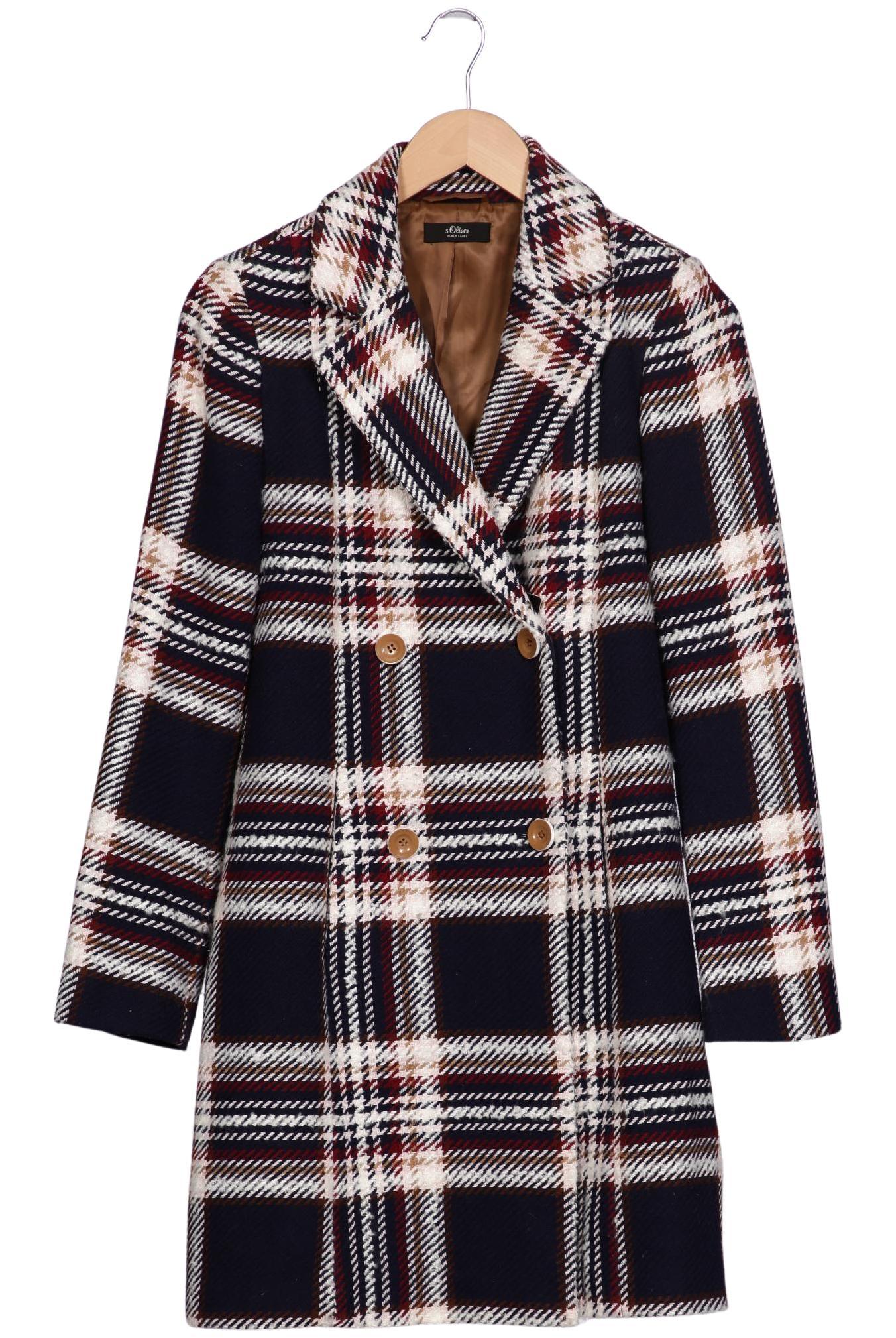 

s.Oliver Damen Mantel, mehrfarbig, Gr. 34