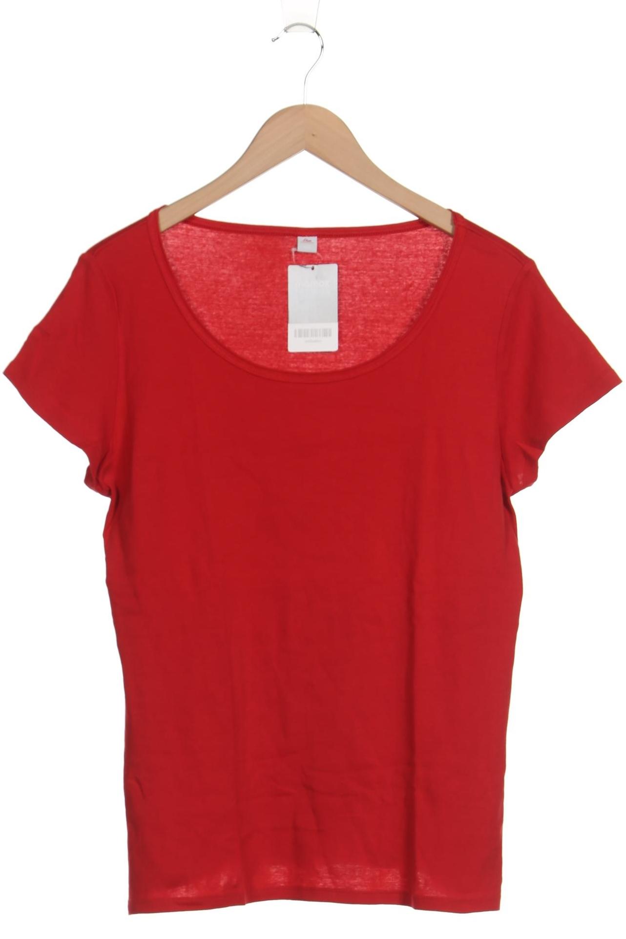 

s.Oliver Damen T-Shirt, rot, Gr. 46