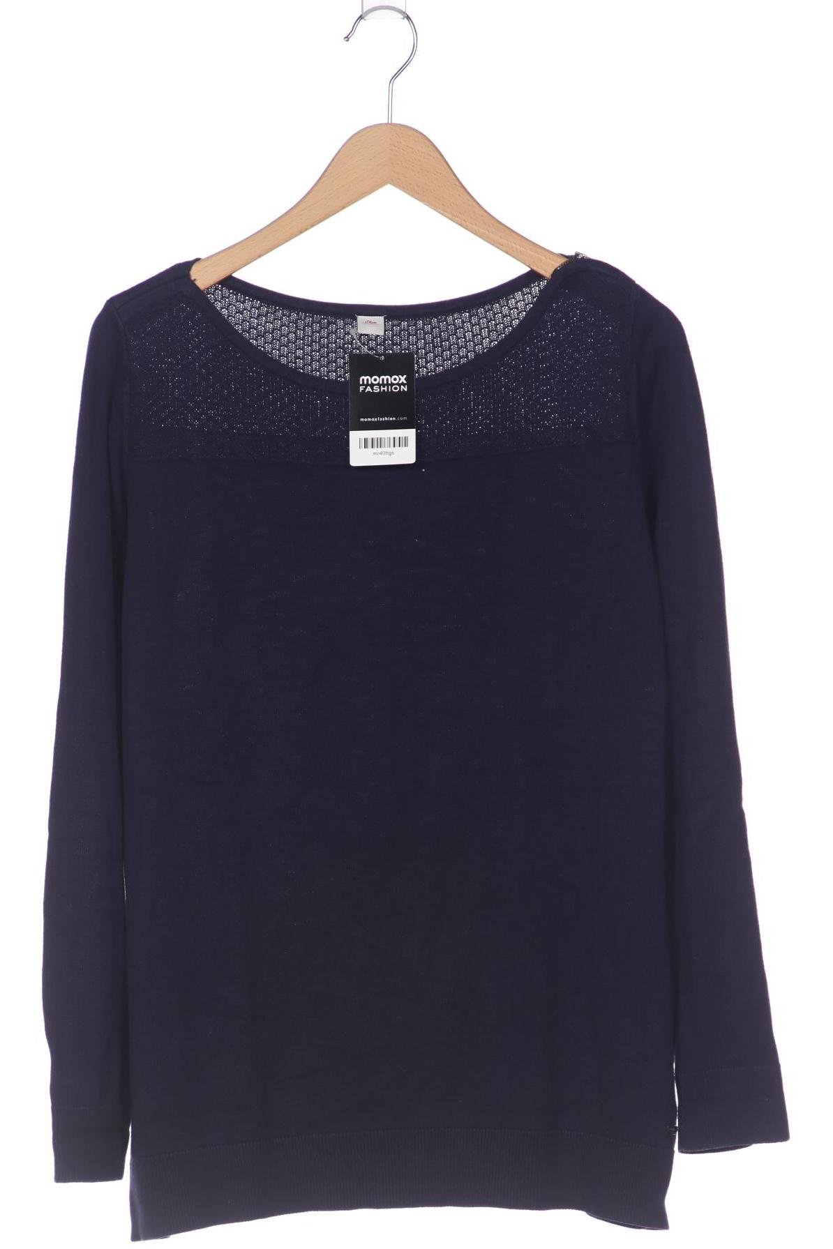 

s.Oliver Damen Pullover, marineblau, Gr. 44