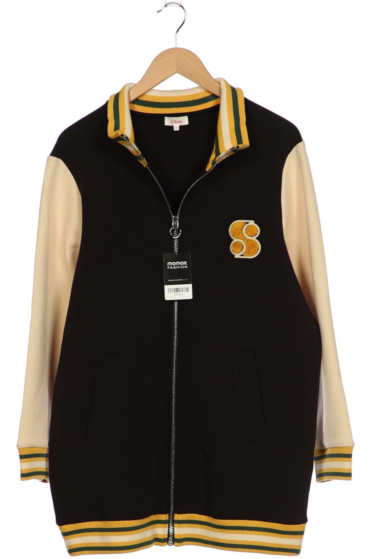 

s.Oliver Damen Jacke, schwarz, Gr. 38