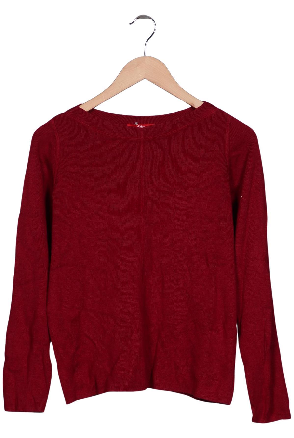 

s.Oliver Damen Pullover, rot, Gr. 36