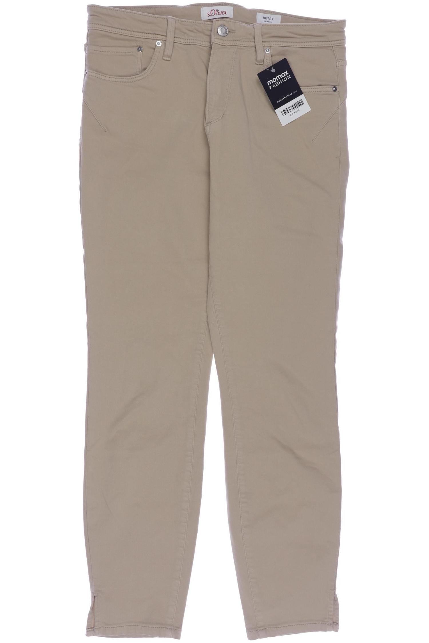 

s.Oliver Damen Jeans, beige, Gr. 38