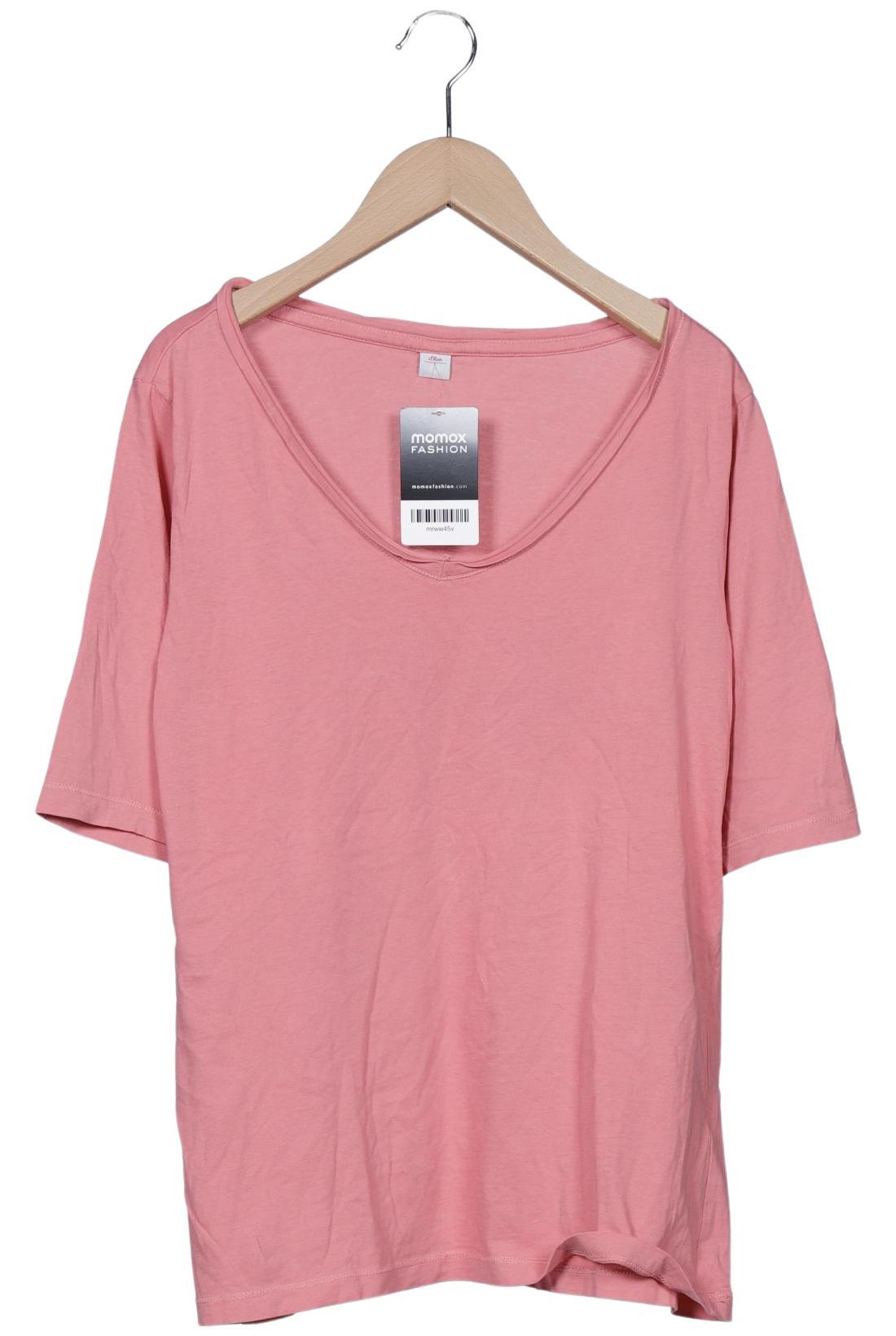 

s.Oliver Damen T-Shirt, pink, Gr. 40