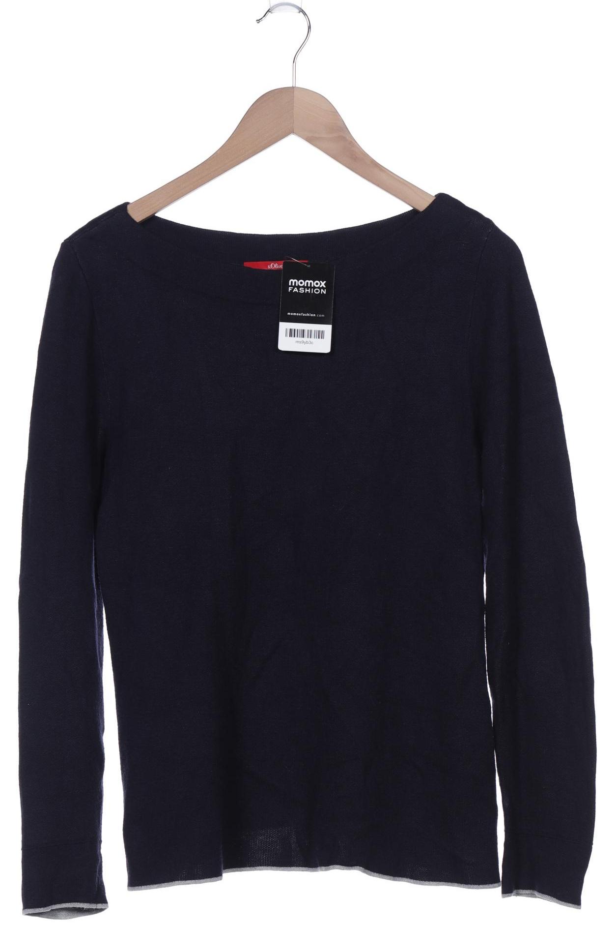 

s.Oliver Damen Pullover, marineblau, Gr. 38