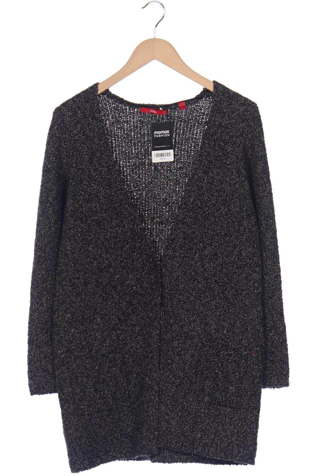 

s.Oliver Damen Strickjacke, grau, Gr. 38