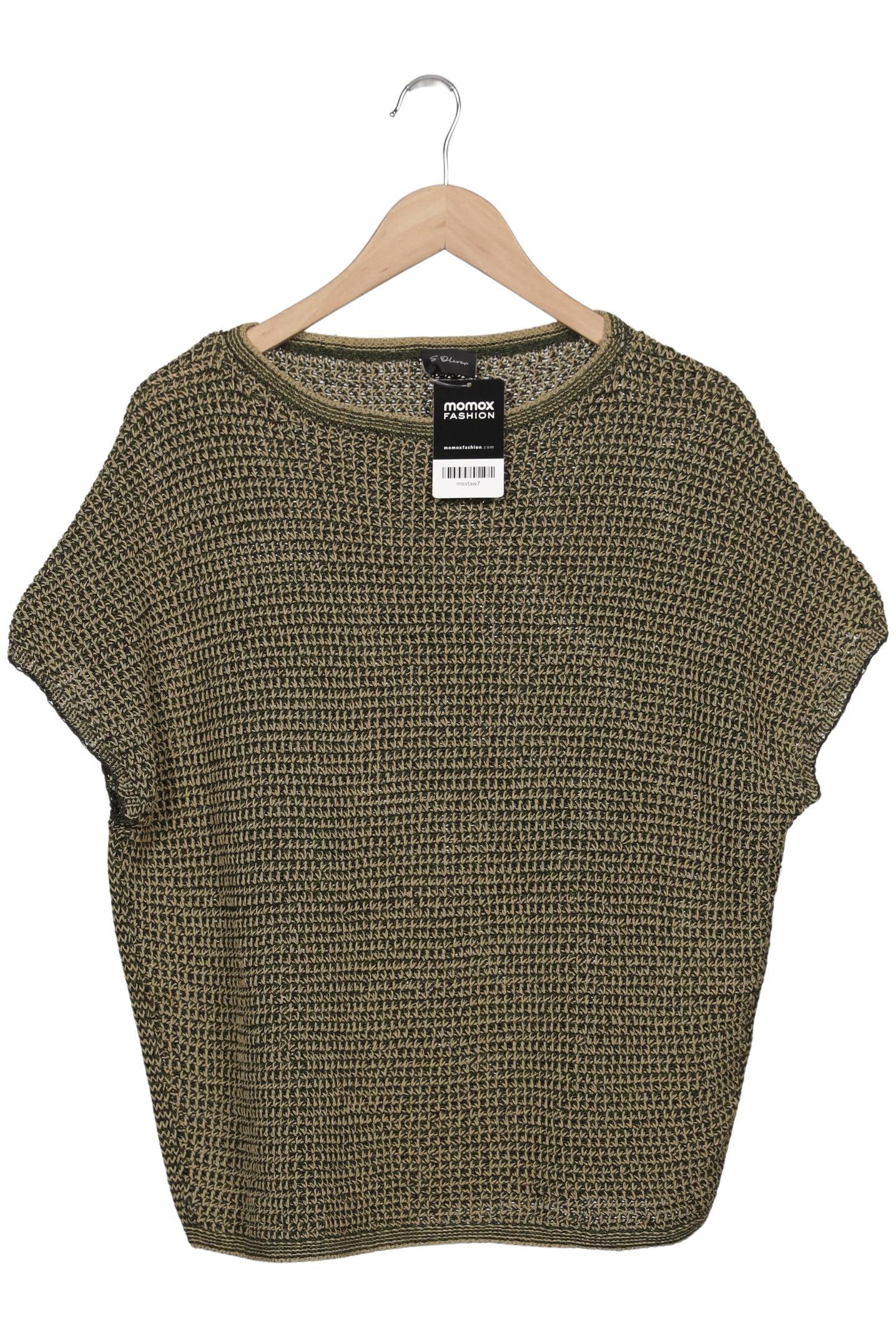 

s.Oliver Damen Pullover, grün, Gr. 38