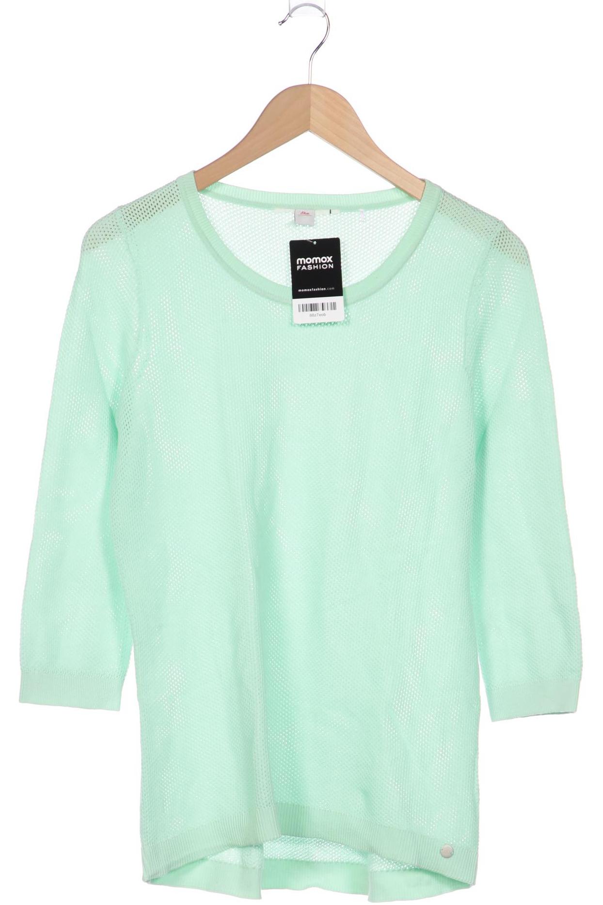 

s.Oliver Damen Pullover, hellgrün, Gr. 40