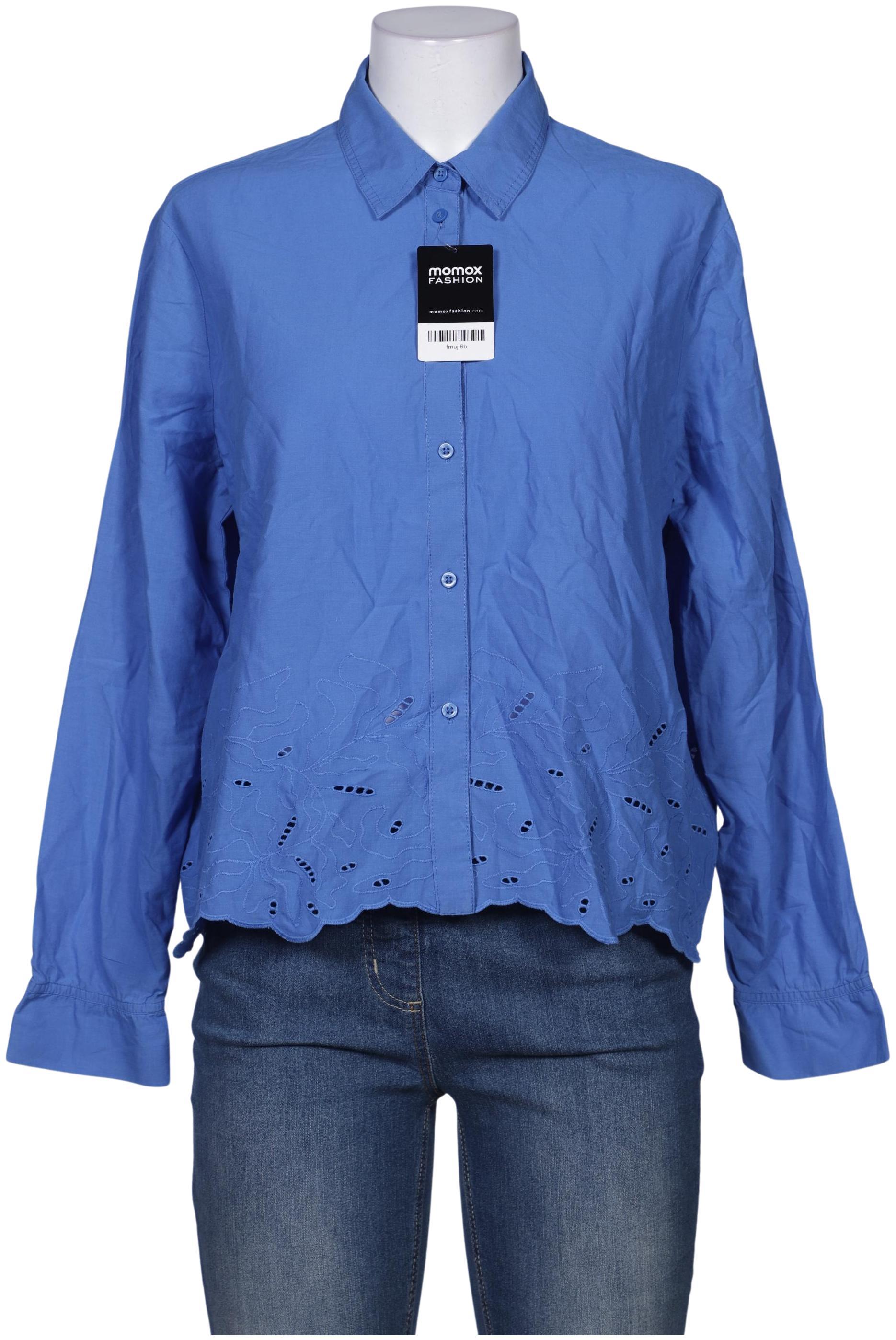 

s.Oliver Damen Bluse, blau, Gr. 40