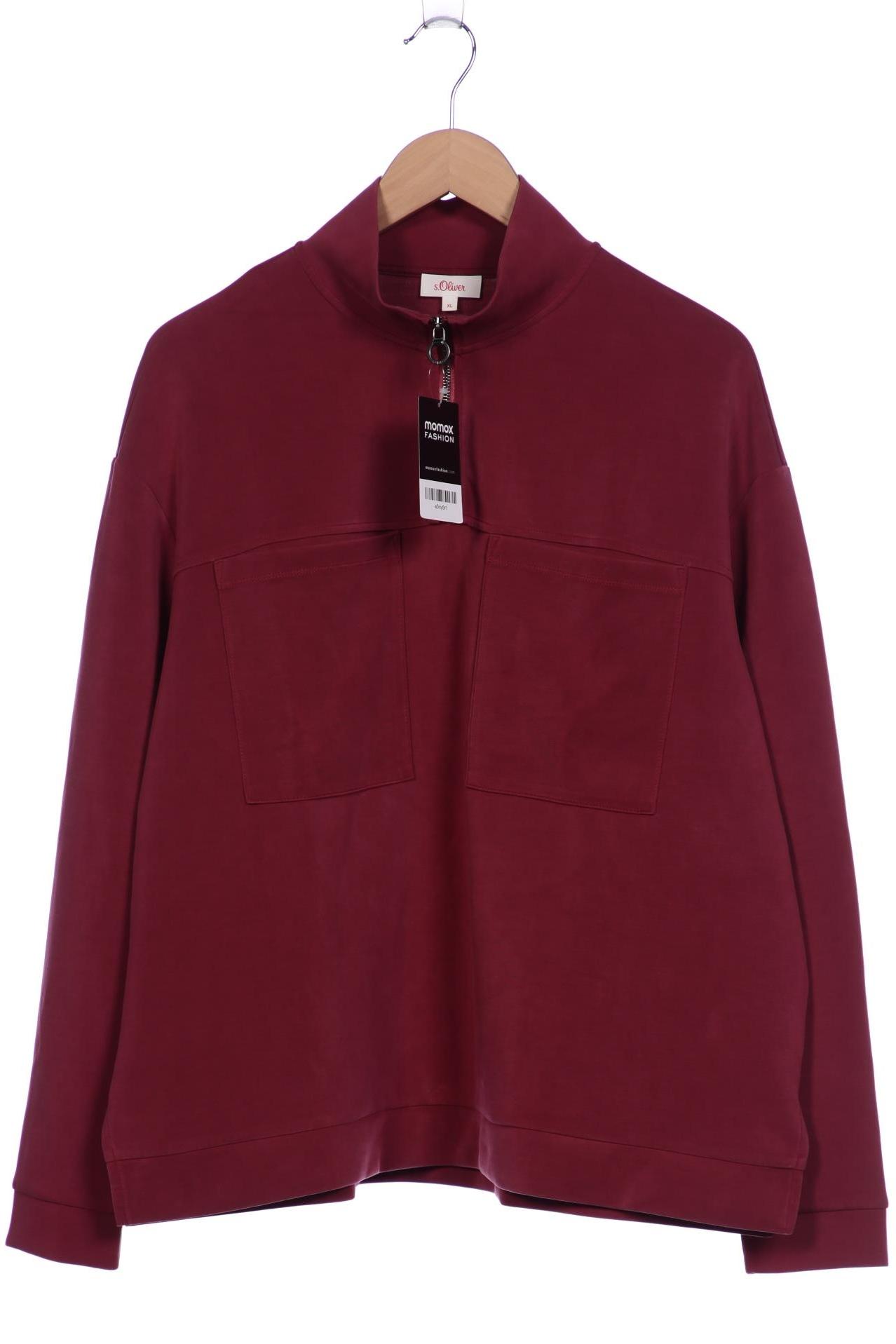 

s.Oliver Damen Sweatshirt, bordeaux, Gr. 44