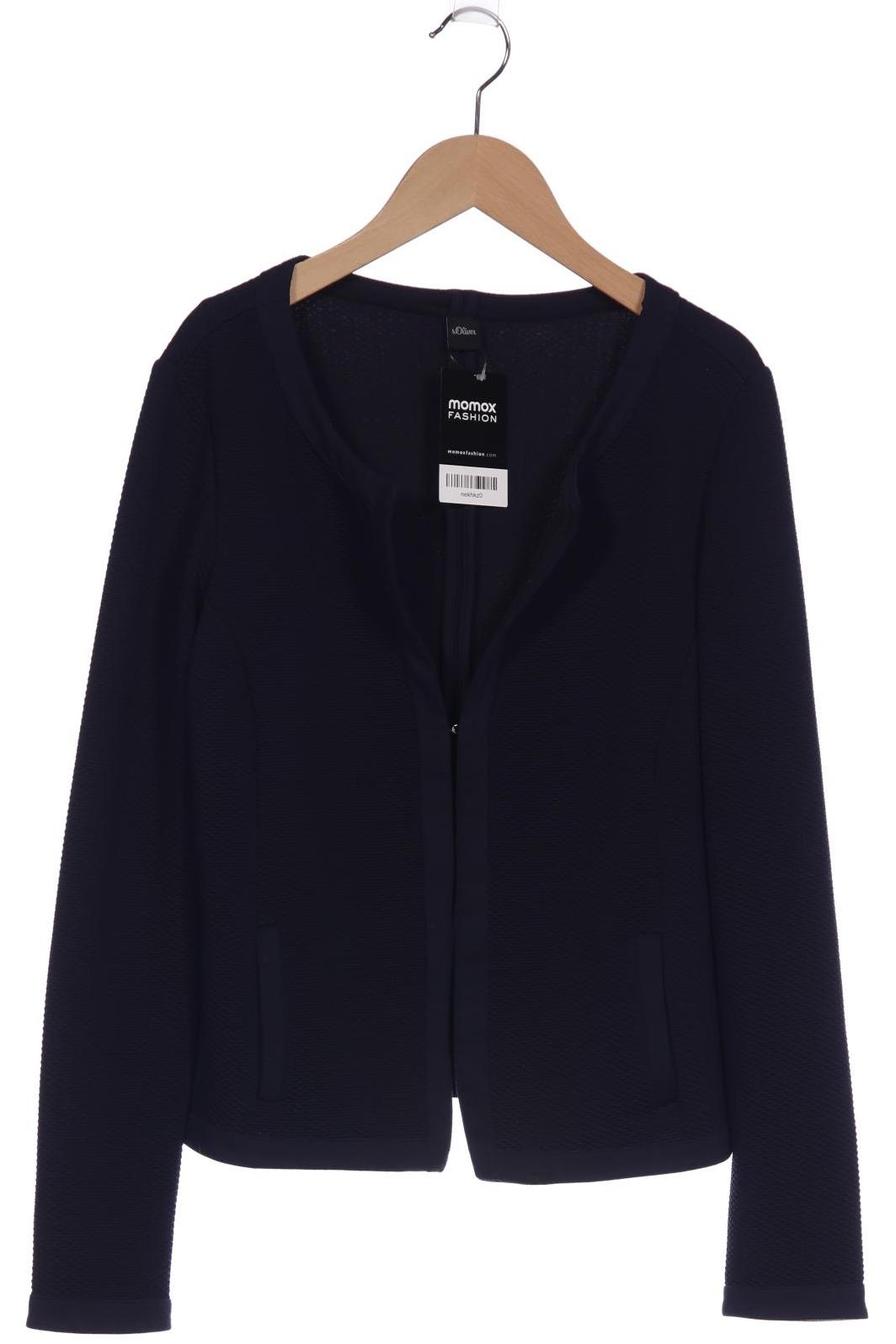 

s.Oliver Damen Strickjacke, marineblau