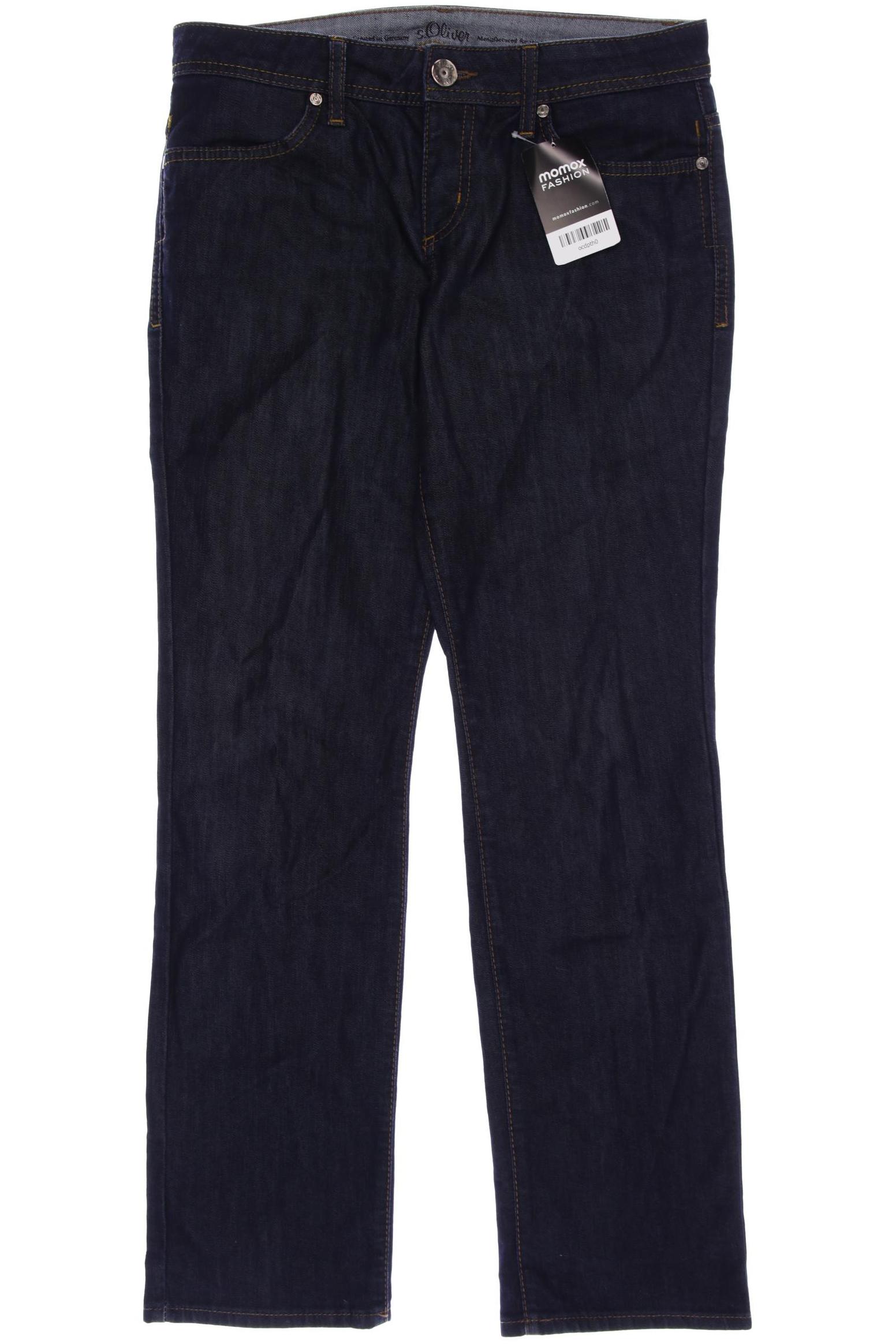 

s.Oliver Damen Jeans, marineblau
