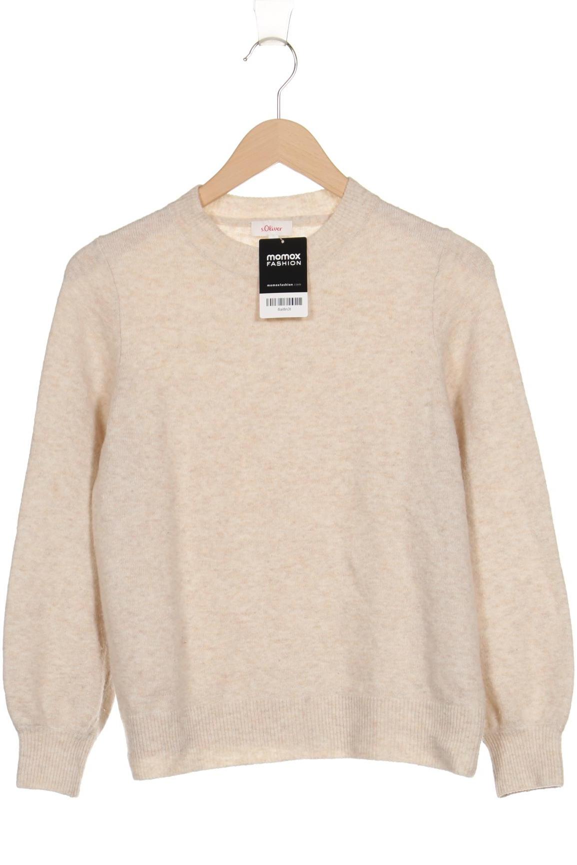 

s.Oliver Damen Pullover, beige, Gr. 40