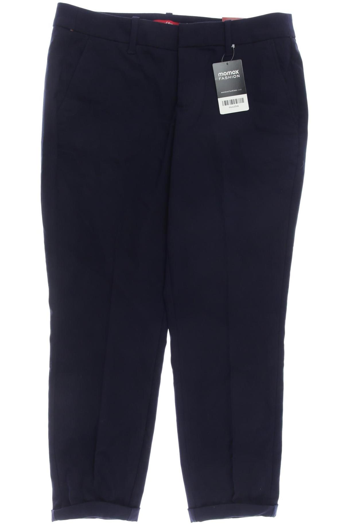 

s.Oliver Damen Stoffhose, marineblau, Gr. 38
