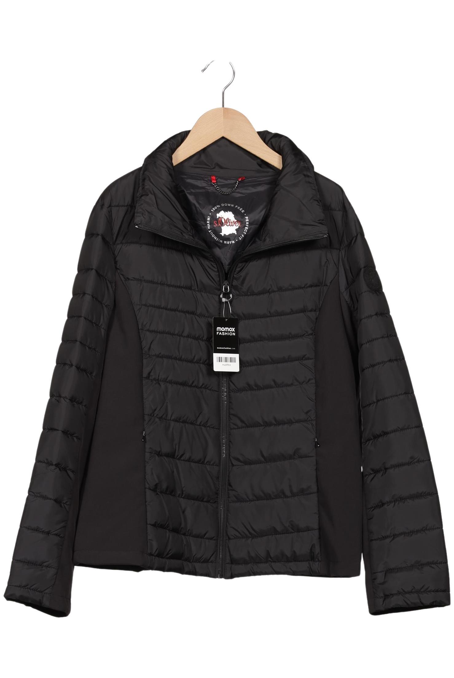

s.Oliver Damen Jacke, schwarz, Gr. 42