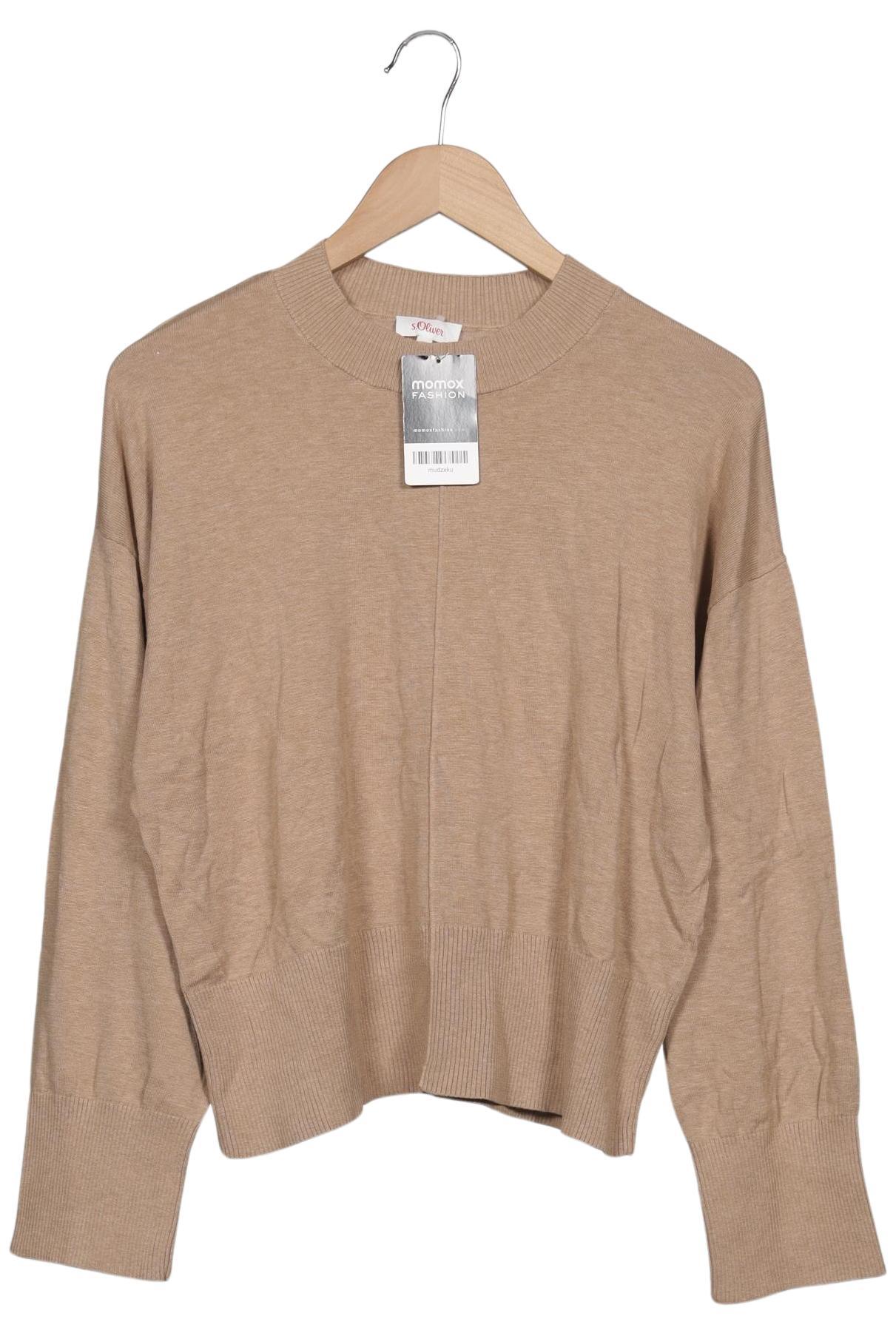 

s.Oliver Damen Pullover, beige, Gr. 38