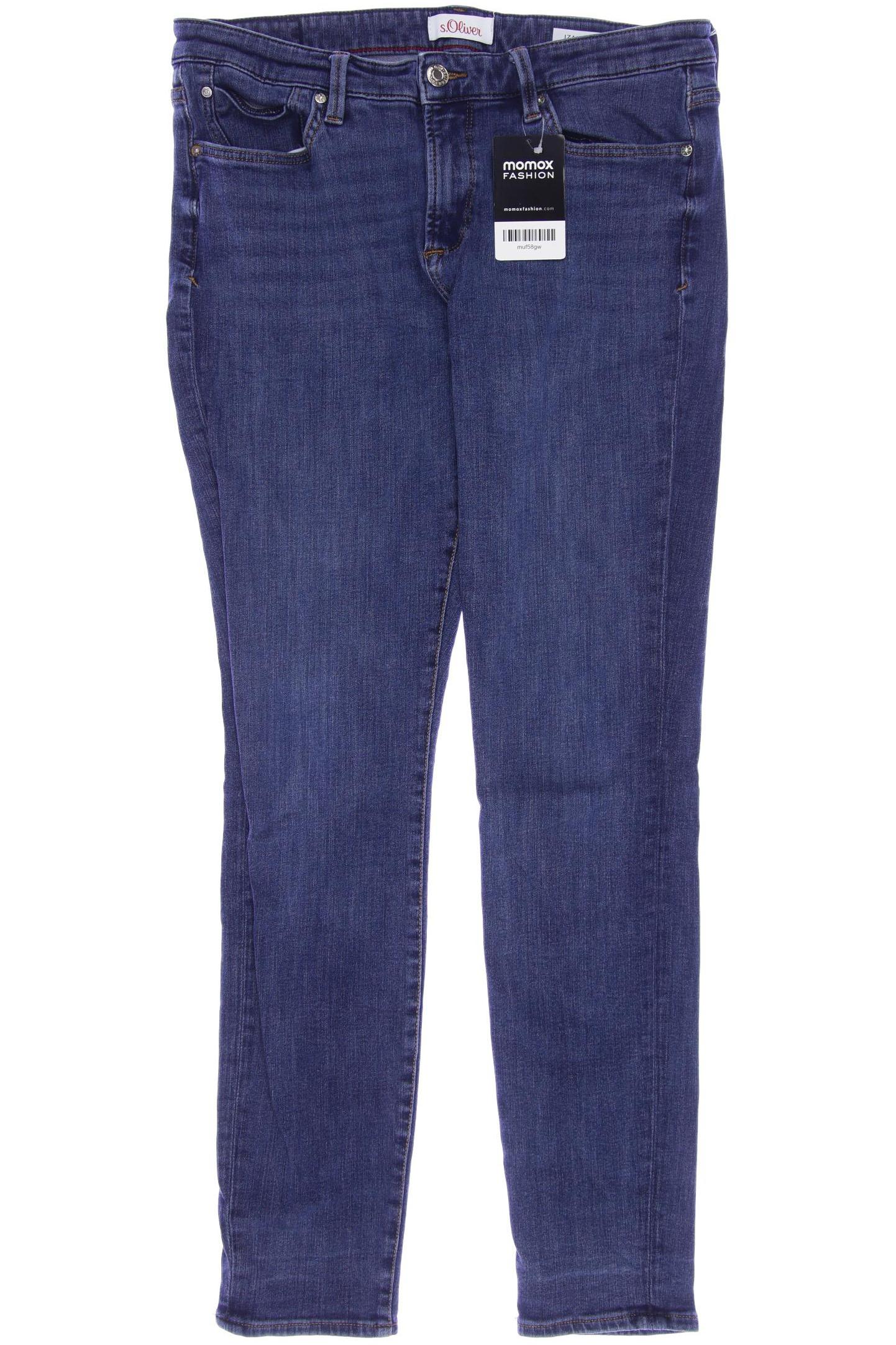 

s.Oliver Damen Jeans, blau