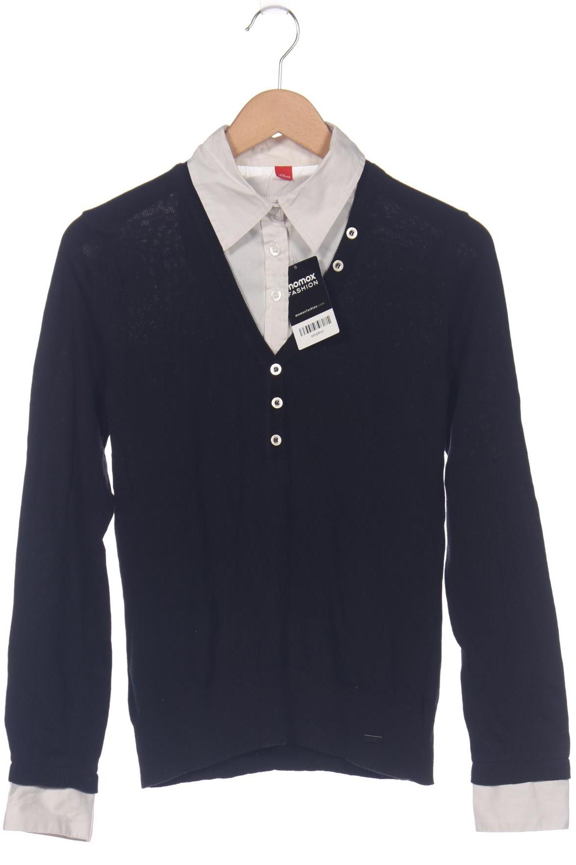 

s.Oliver Damen Pullover, schwarz, Gr. 38