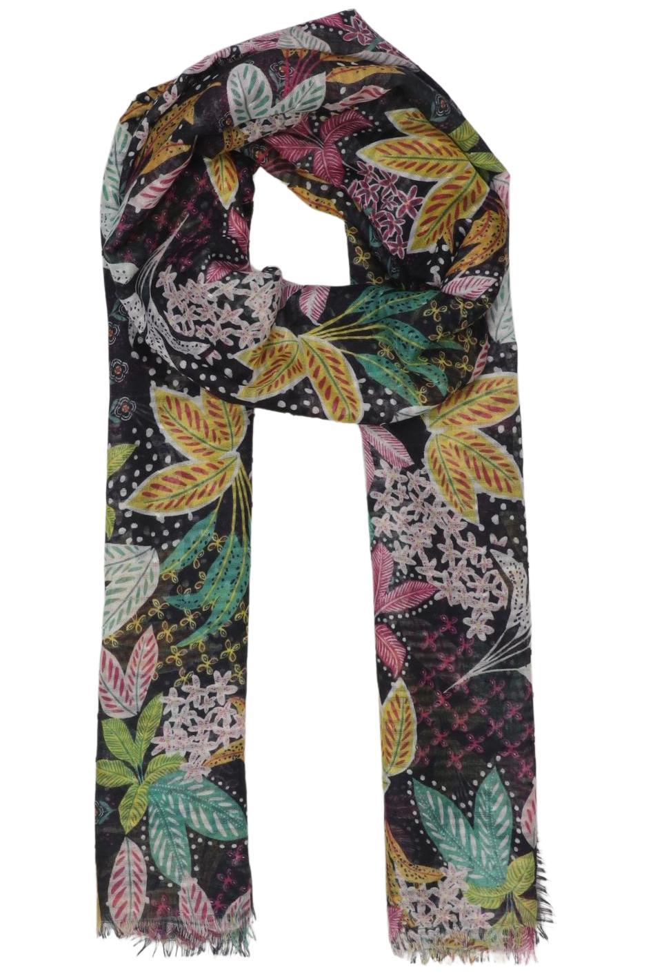 

s.Oliver Damen Schal, mehrfarbig, Gr.