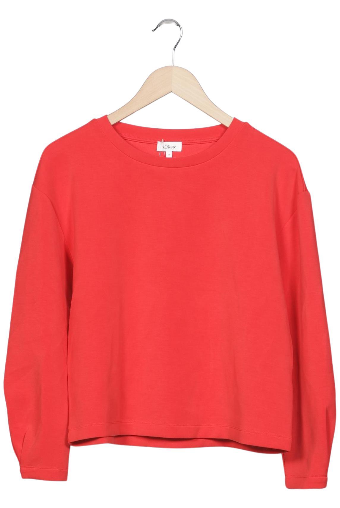 

s.Oliver Damen Sweatshirt, rot, Gr. 36