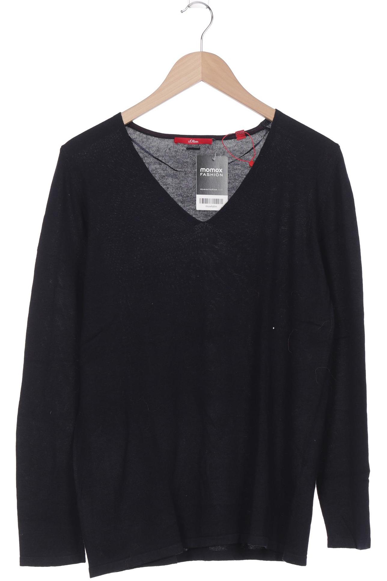 

s.Oliver Damen Pullover, marineblau