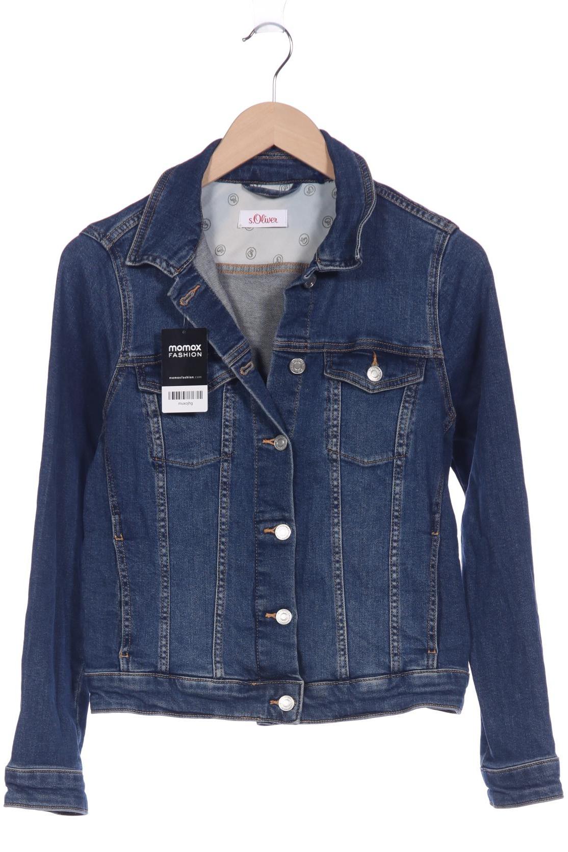 

s.Oliver Damen Jacke, blau, Gr. 38