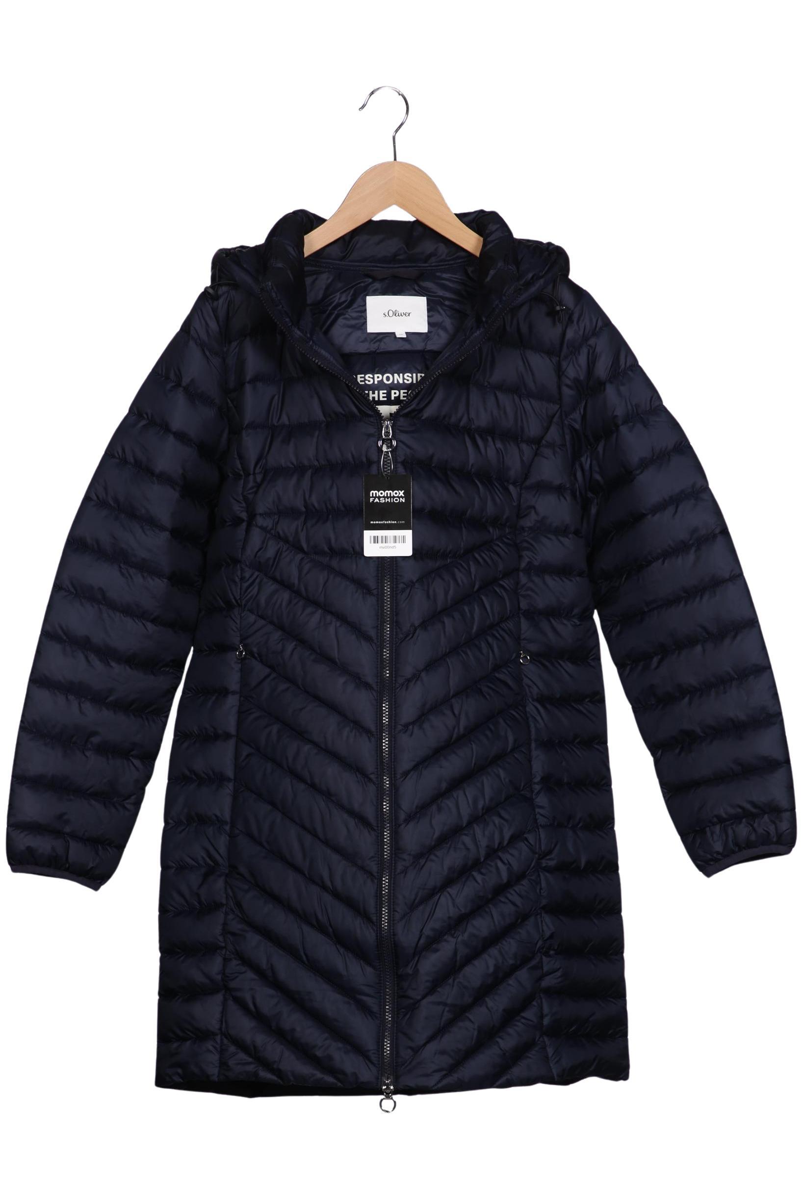 

s.Oliver Damen Mantel, marineblau, Gr. 40