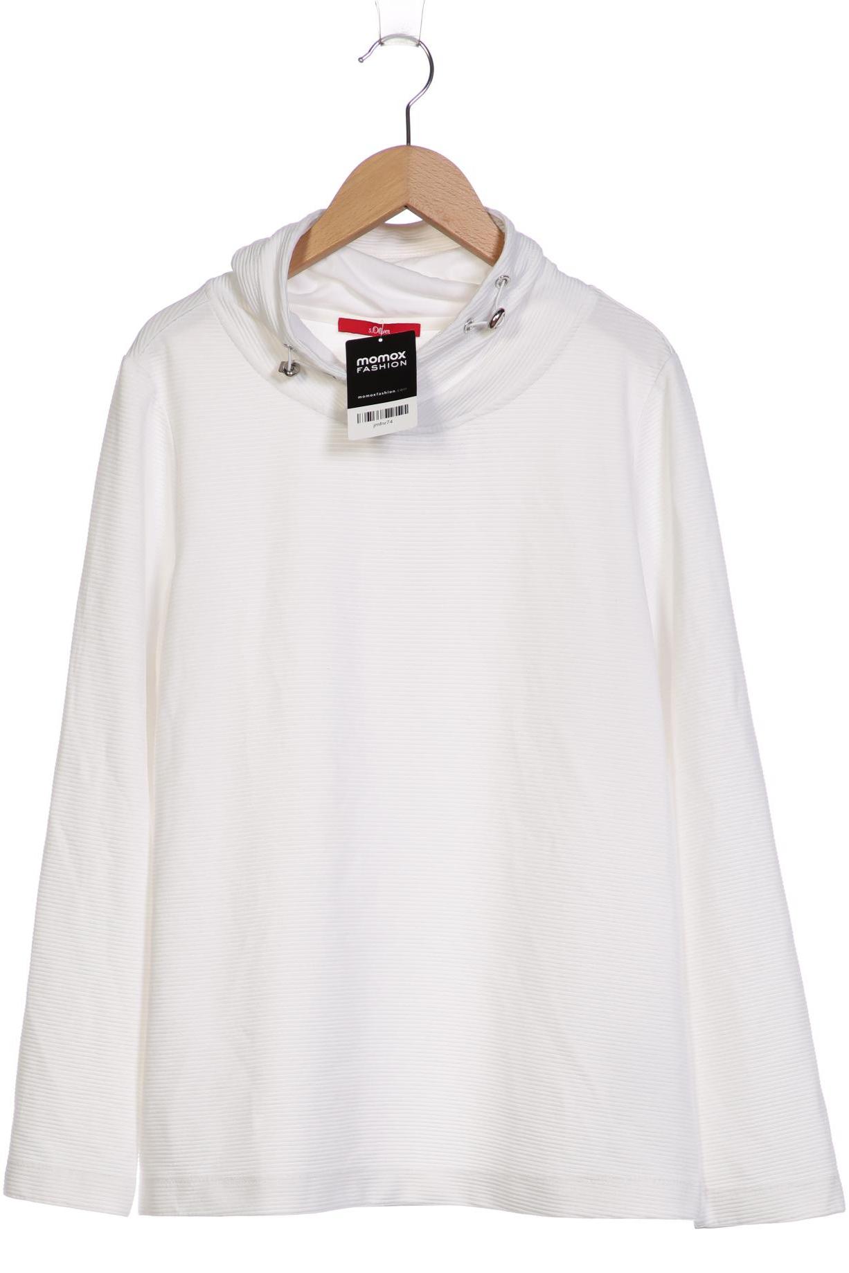 

s.Oliver Damen Sweatshirt, weiß, Gr. 40