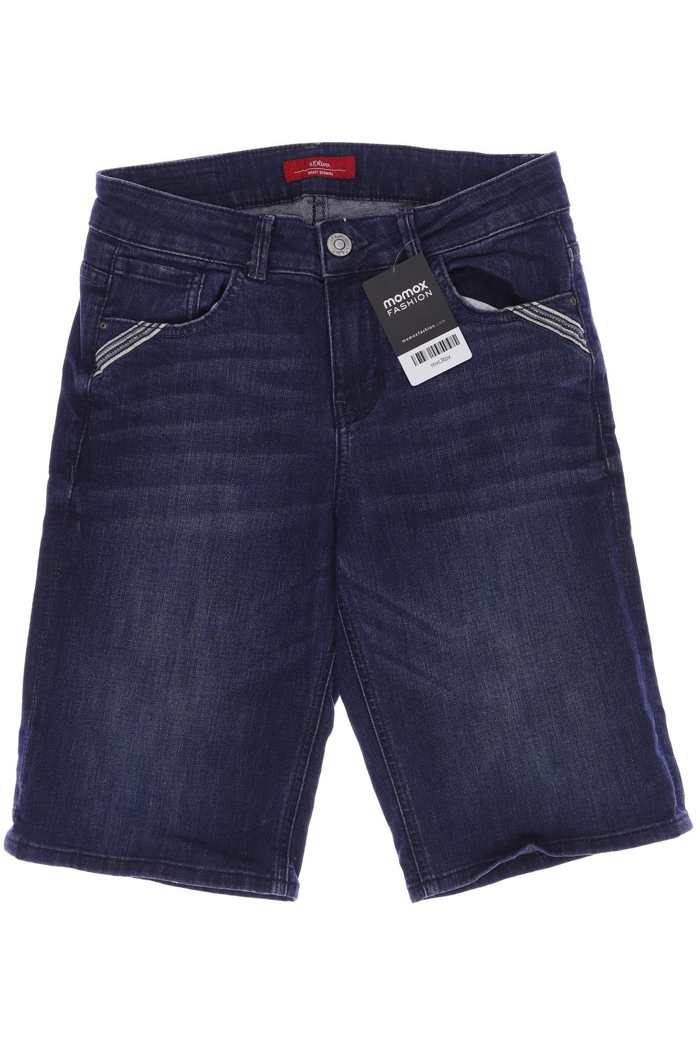 

s.Oliver Damen Shorts, blau, Gr. 34