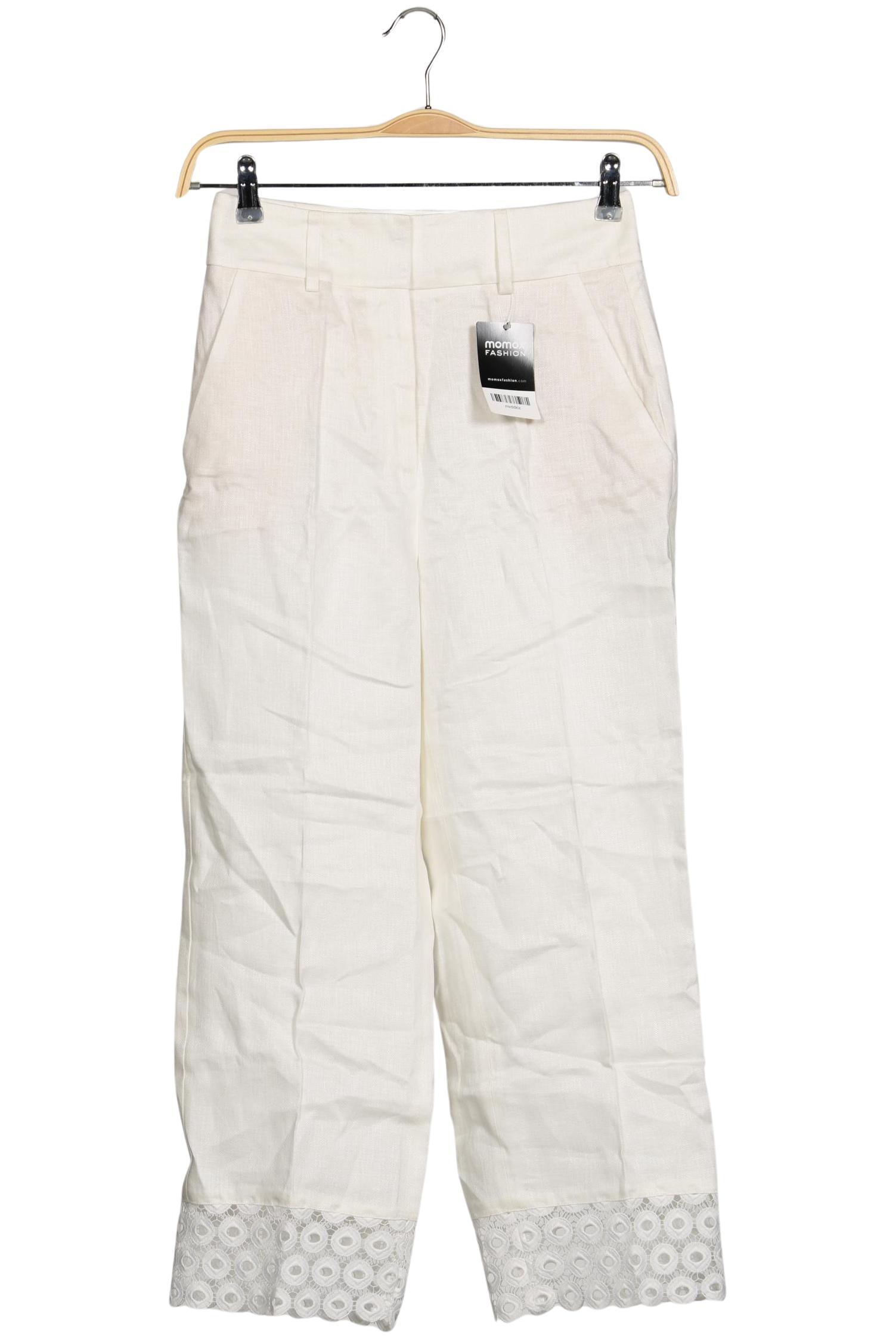 

s.Oliver Damen Stoffhose, weiß, Gr. 34