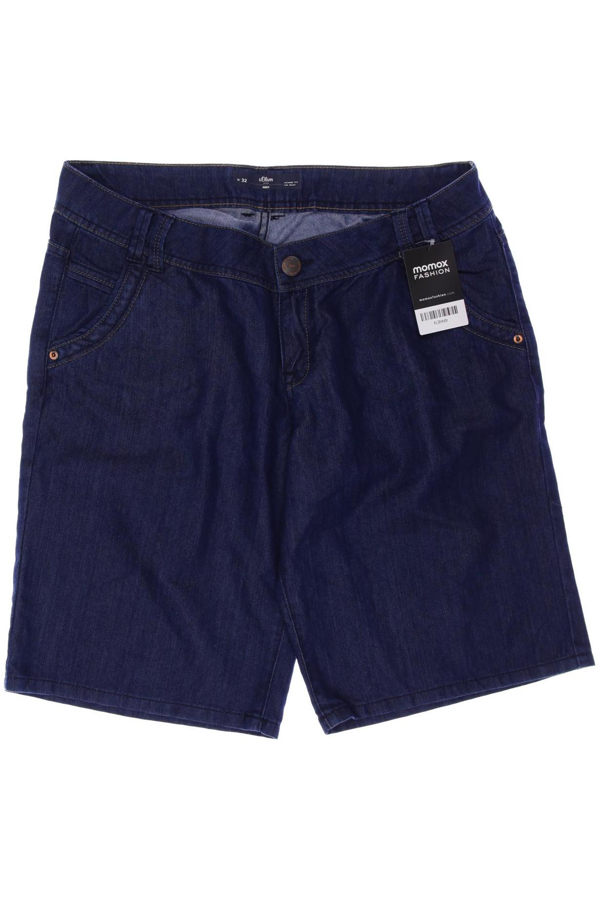 

s.Oliver Damen Shorts, marineblau