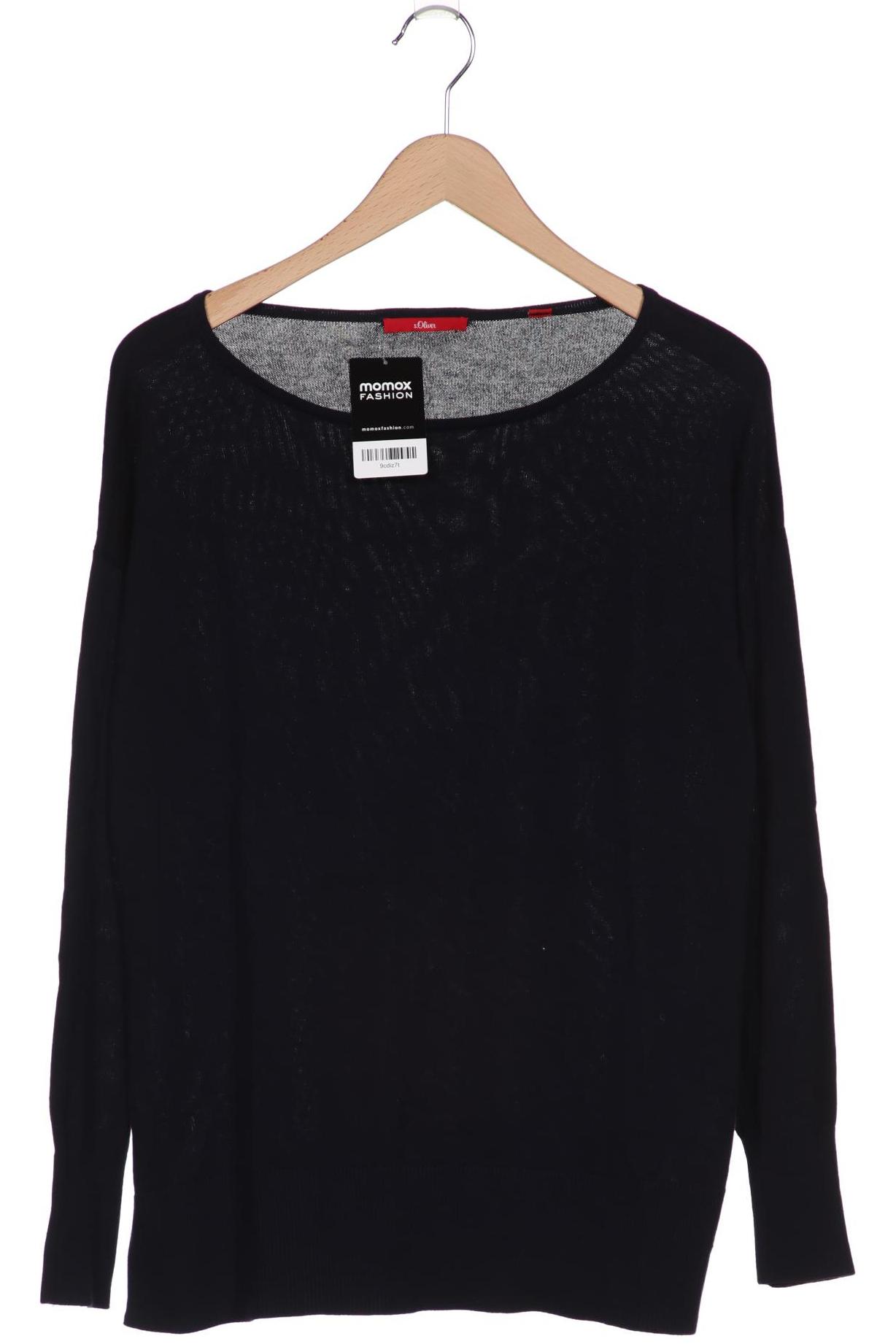 

s.Oliver Damen Pullover, marineblau