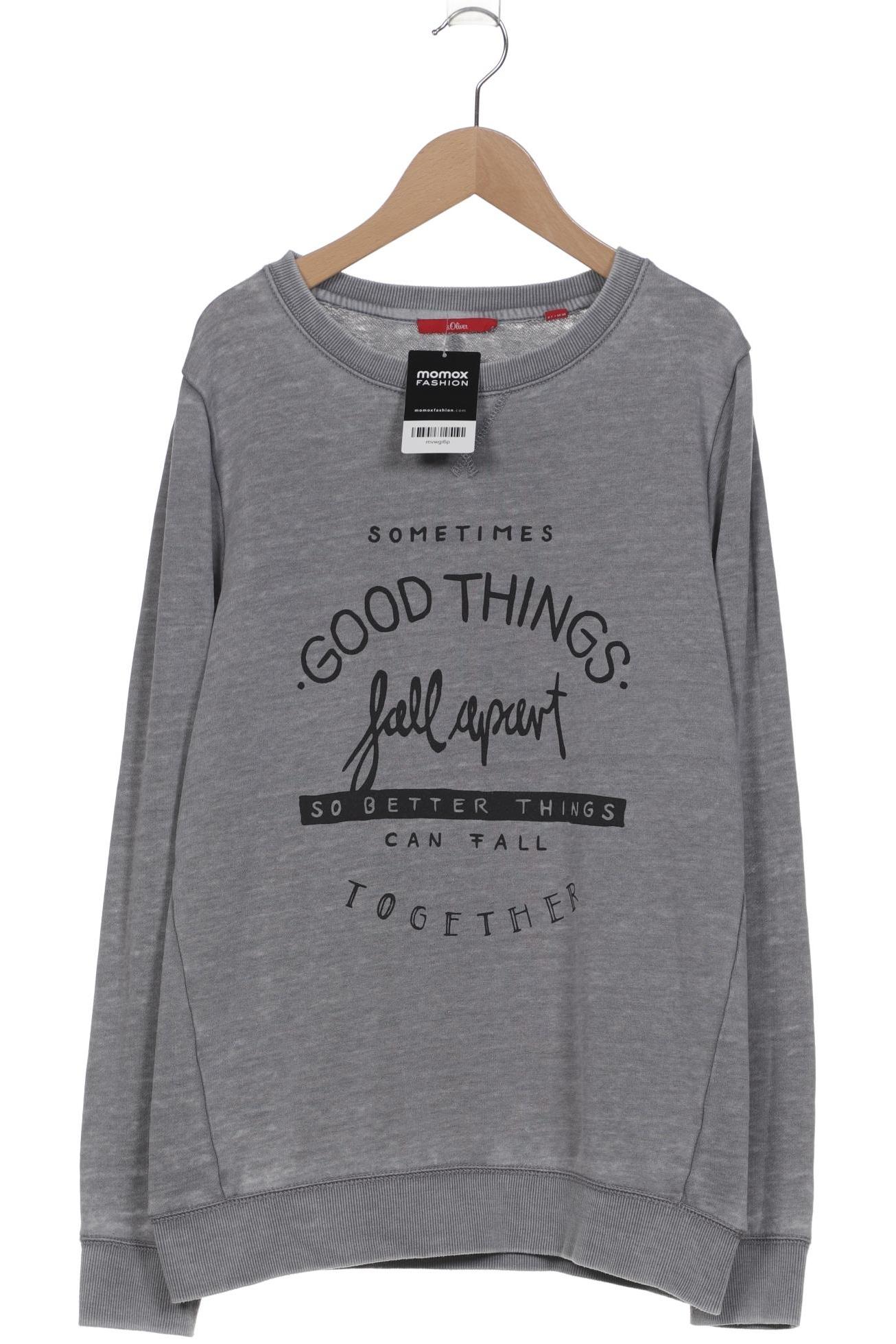 

s.Oliver Damen Sweatshirt, grau, Gr. 42