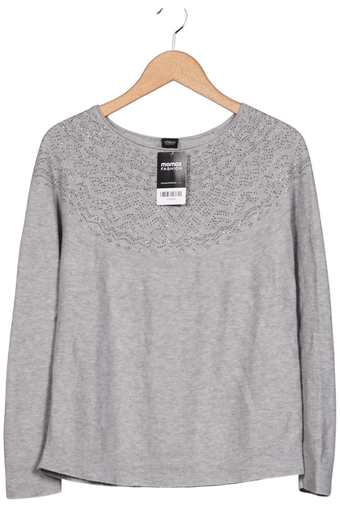 

s.Oliver Damen Pullover, grau, Gr. 38