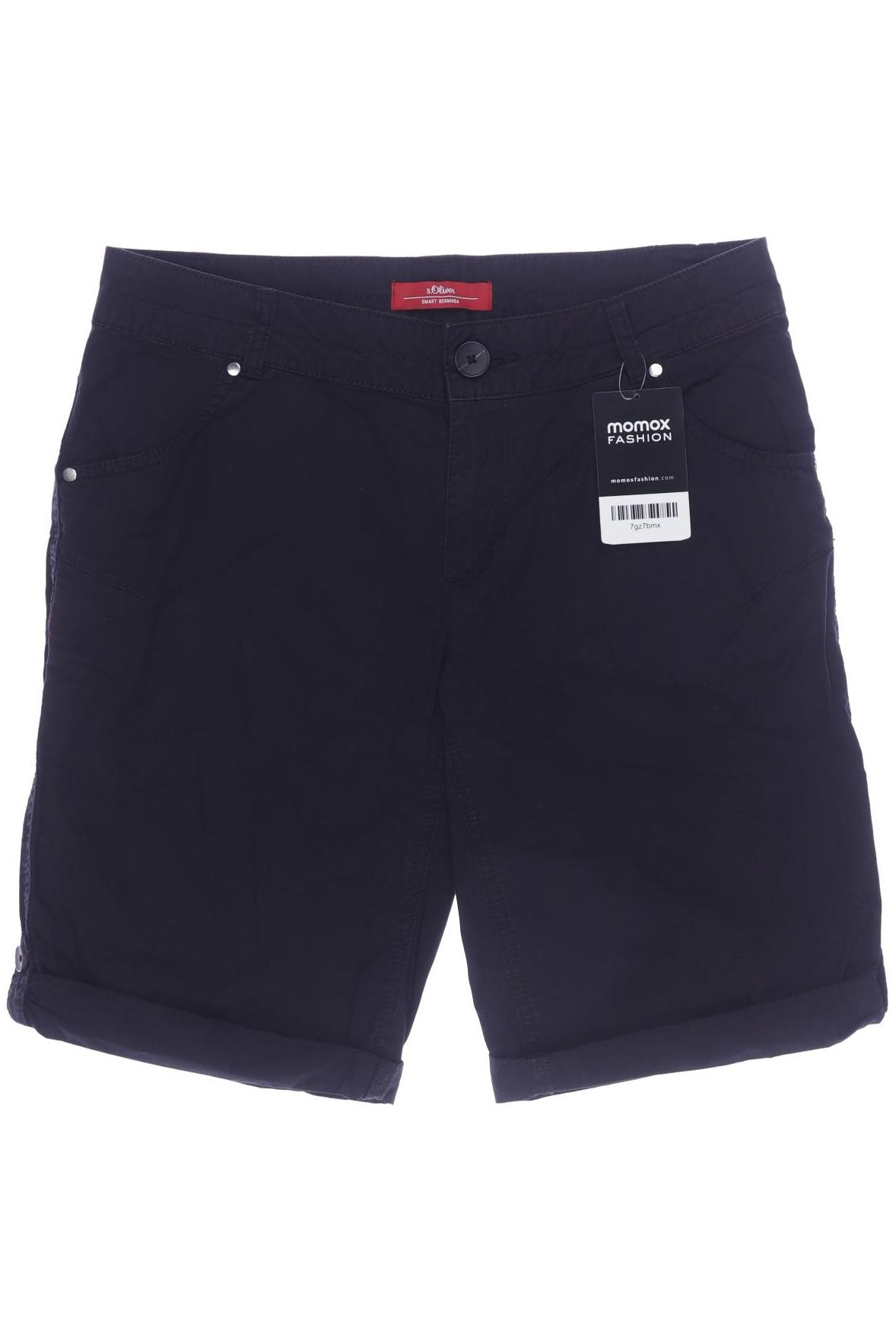 

s.Oliver Damen Shorts, schwarz, Gr. 34