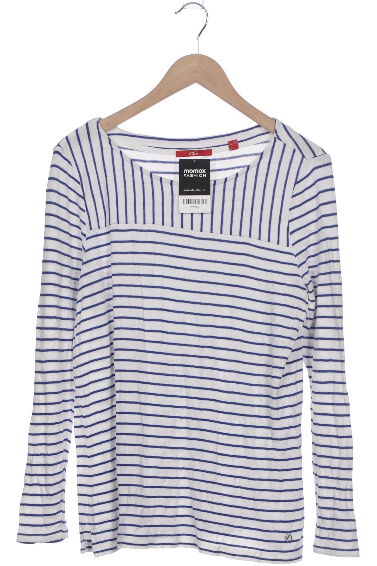 

s.Oliver Damen Pullover, weiß, Gr. 42