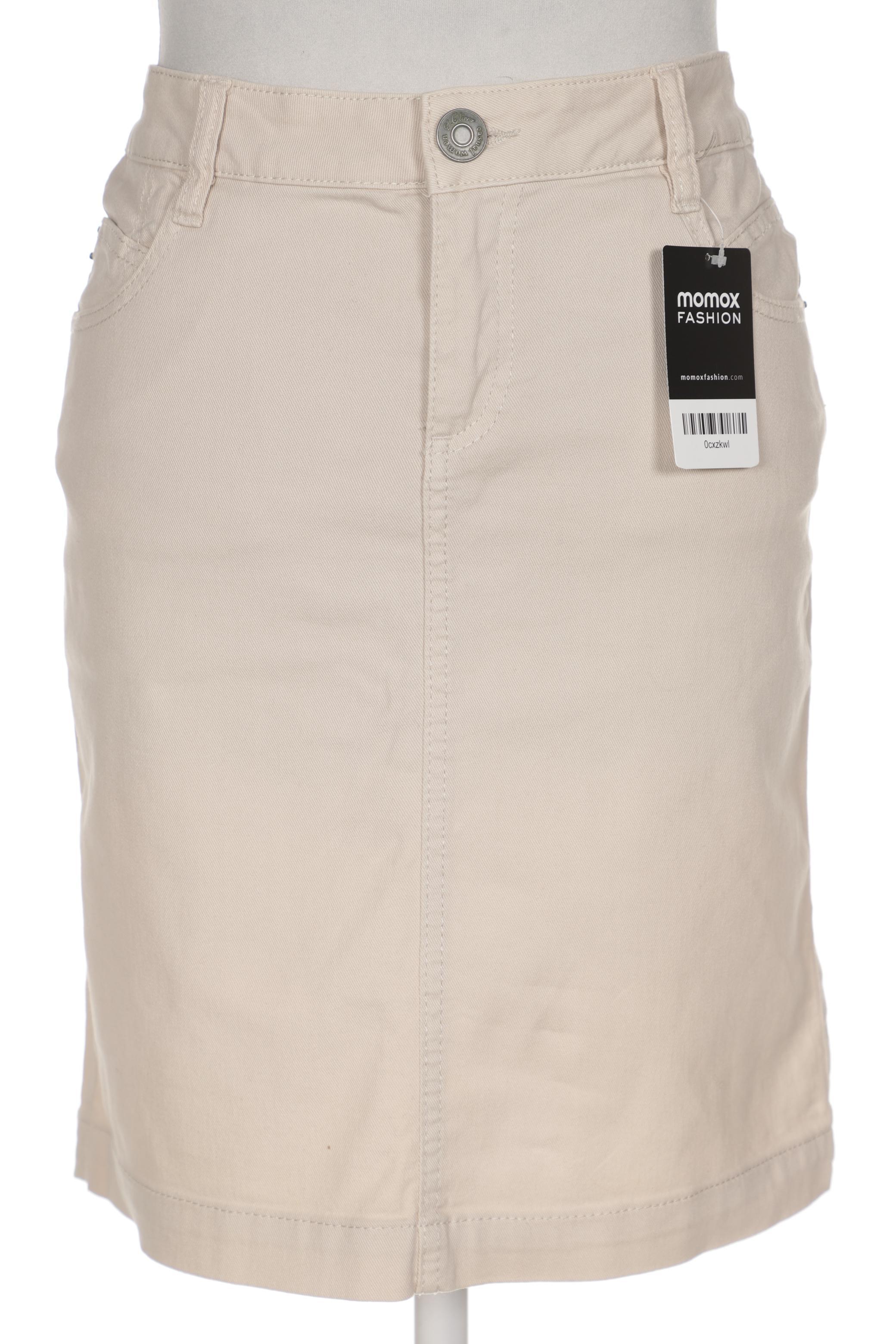

s.Oliver Damen Rock, beige, Gr. 38