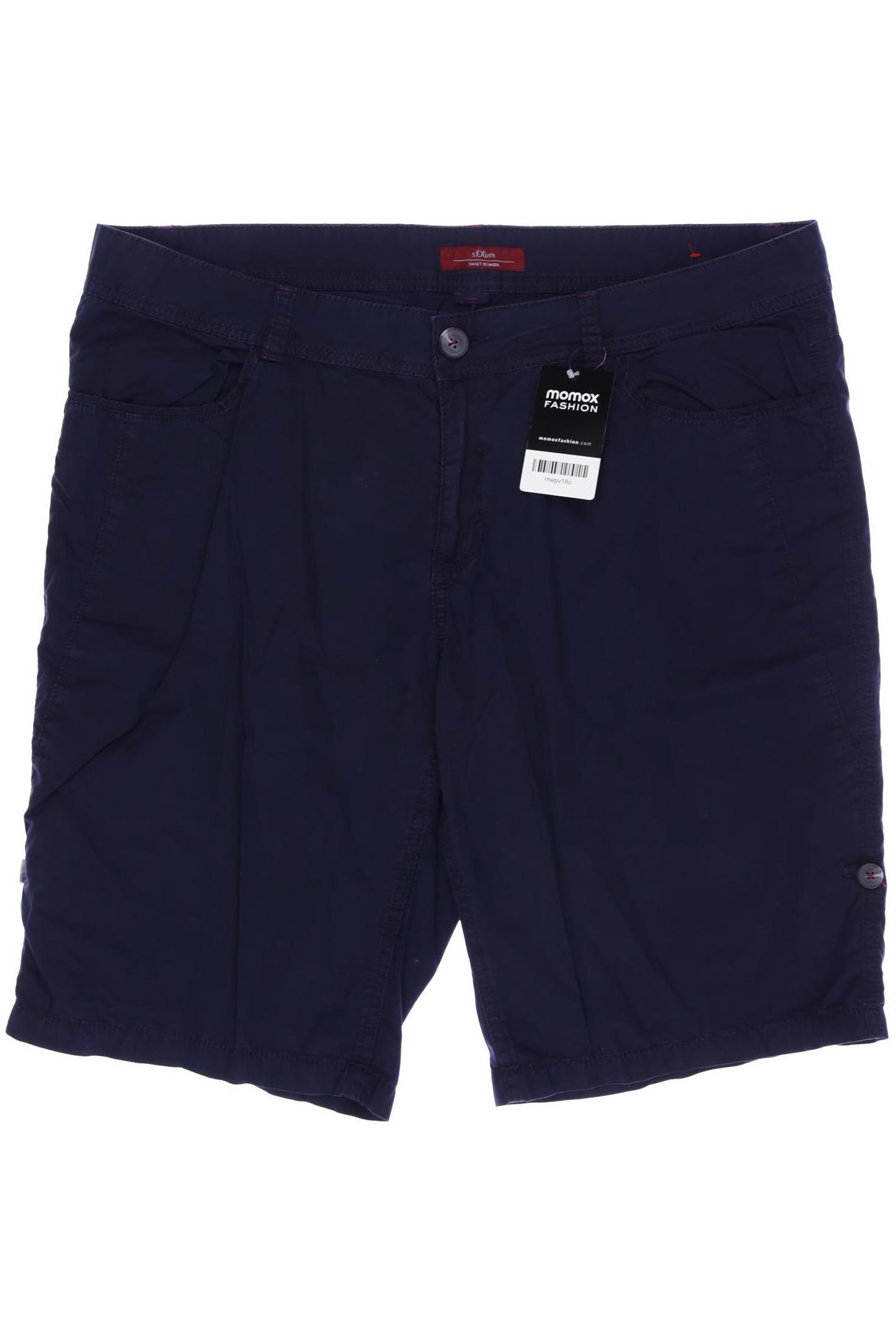 

s.Oliver Damen Shorts, marineblau